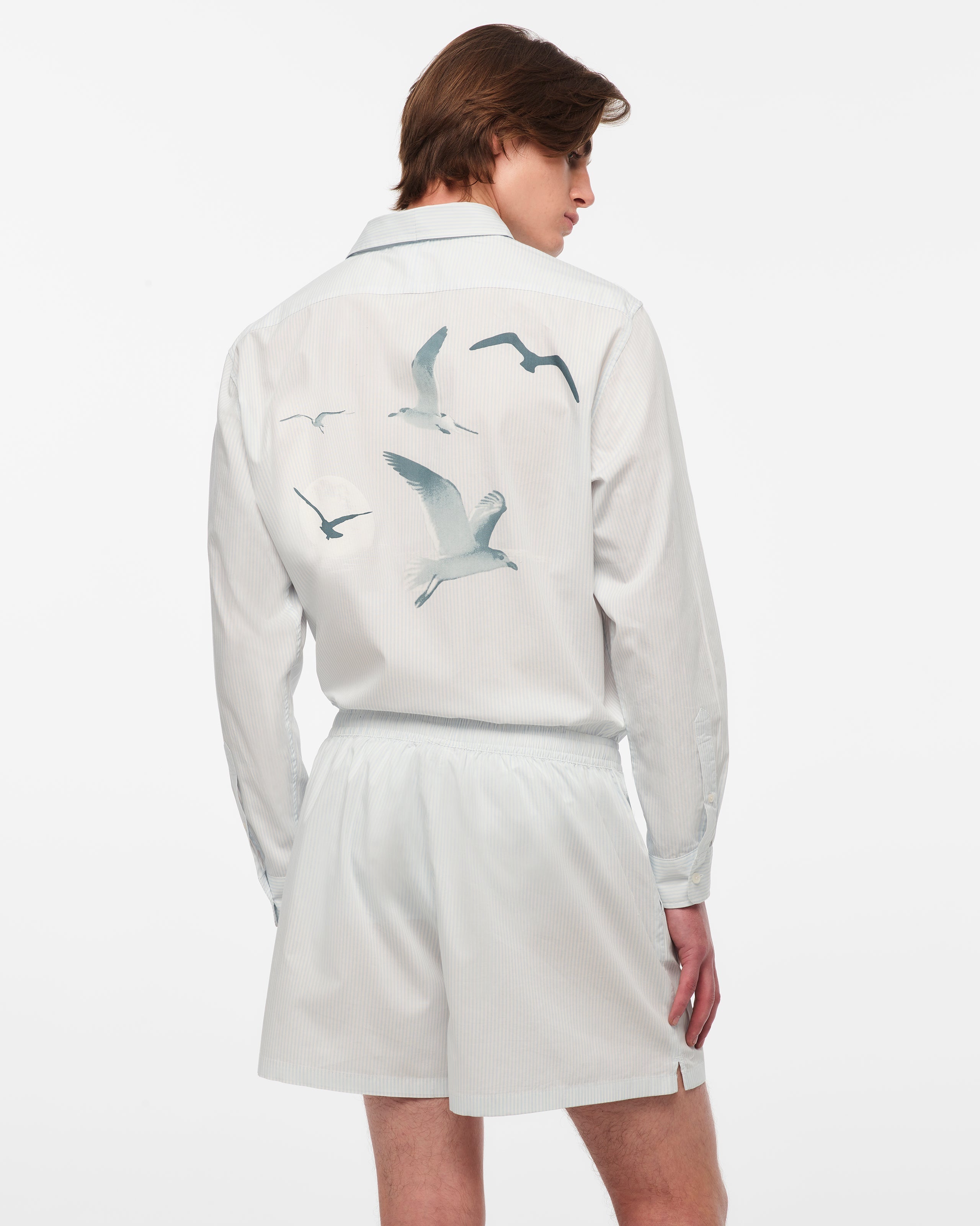 Taylor Swift - 1989 (Taylor’s Version) Blue Stripe Poplin Shorts