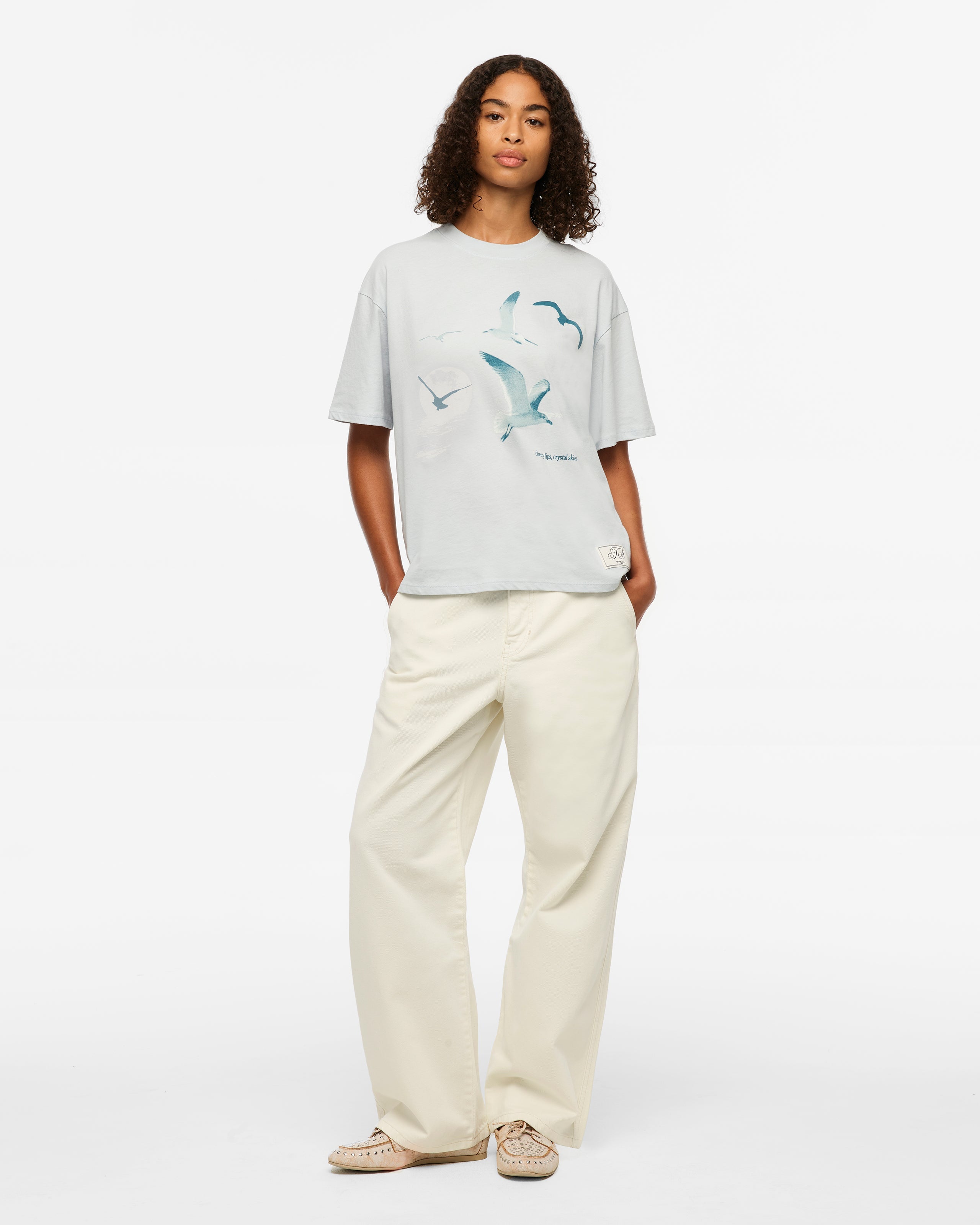 Taylor Swift - 1989 (Taylor’s Version) Seagull Boxy T-Shirt