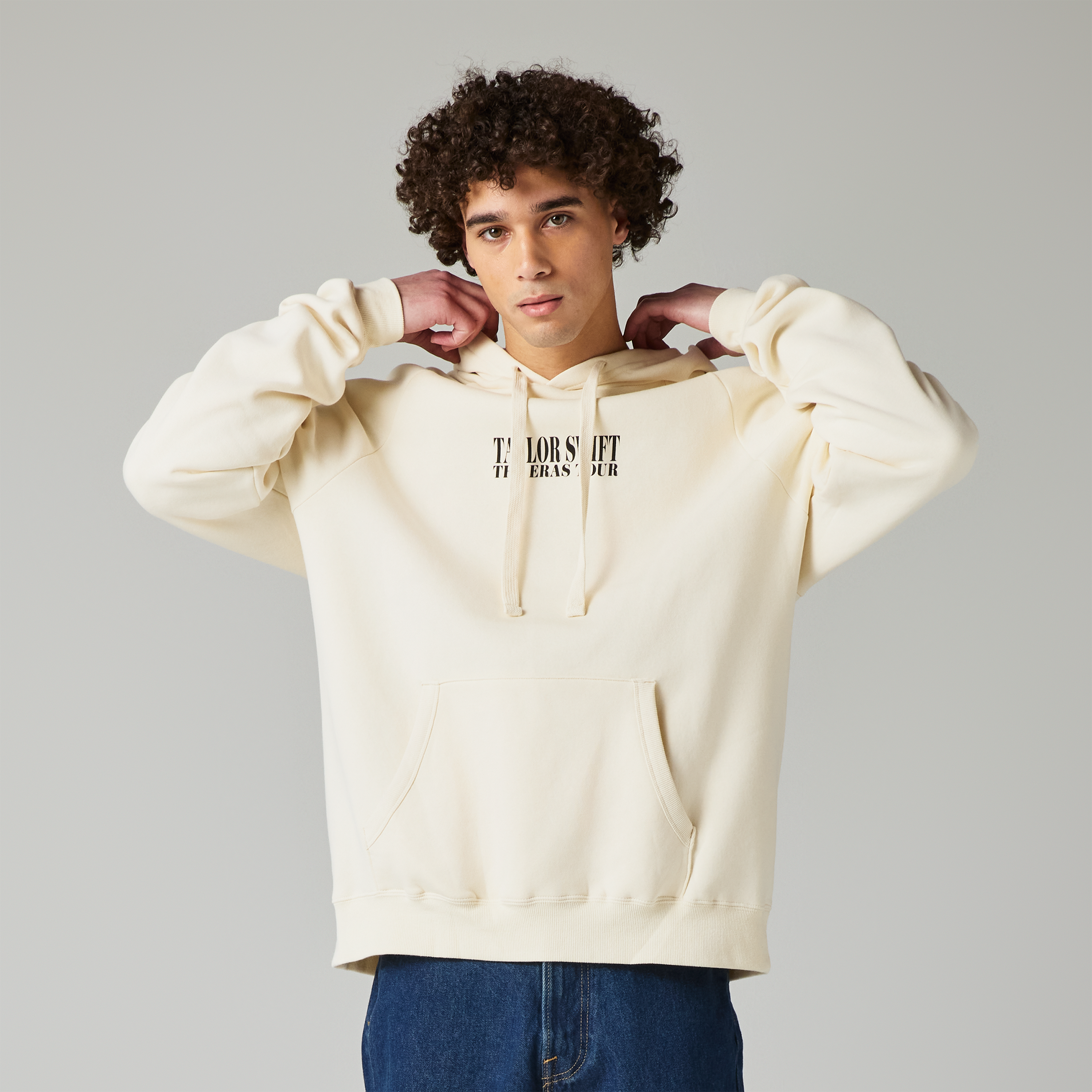 Taylor Swift - Taylor Swift The Eras Tour I Beige Hoodie.