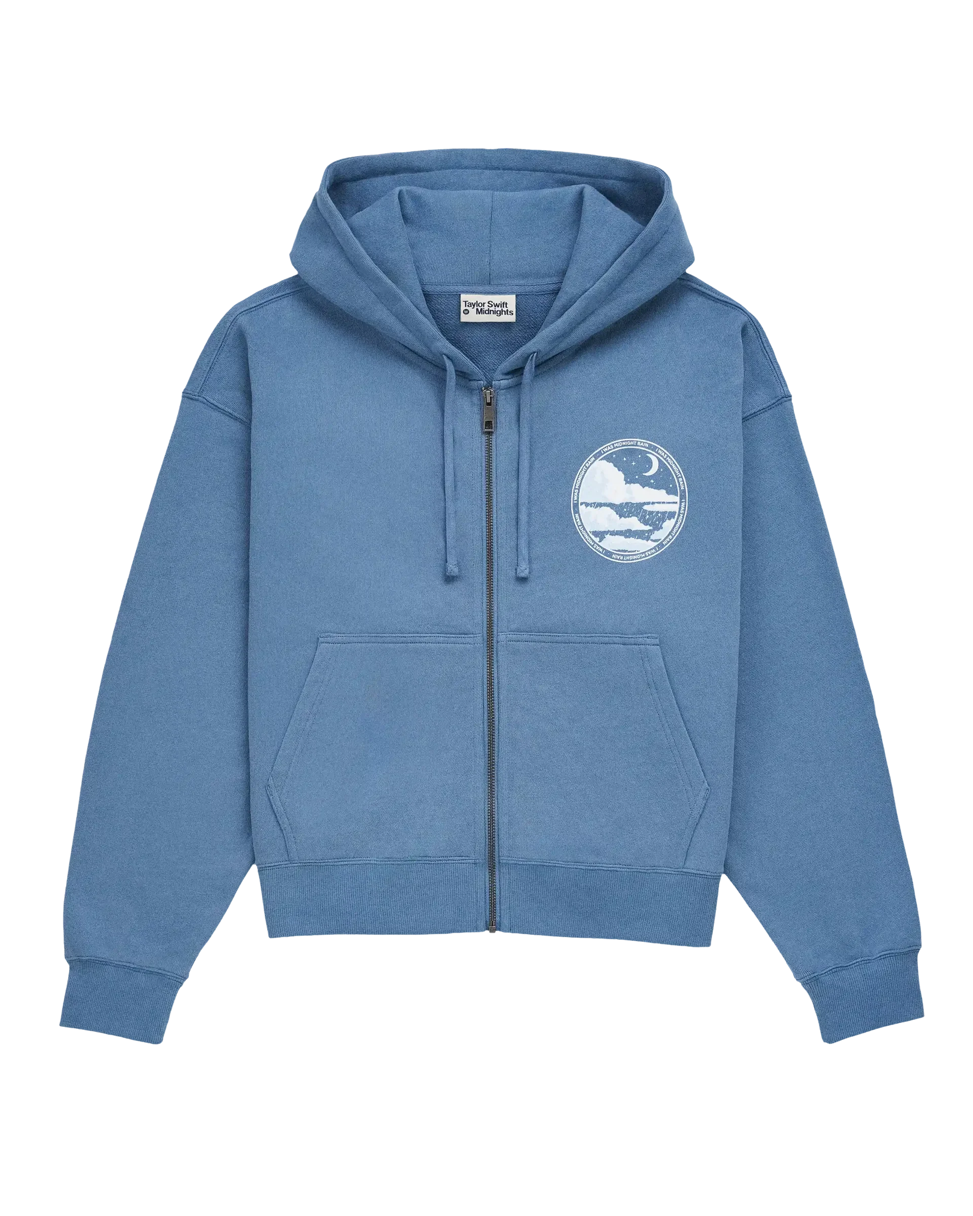 Taylor Swift - I Was Midnight Rain Zip Hoodie