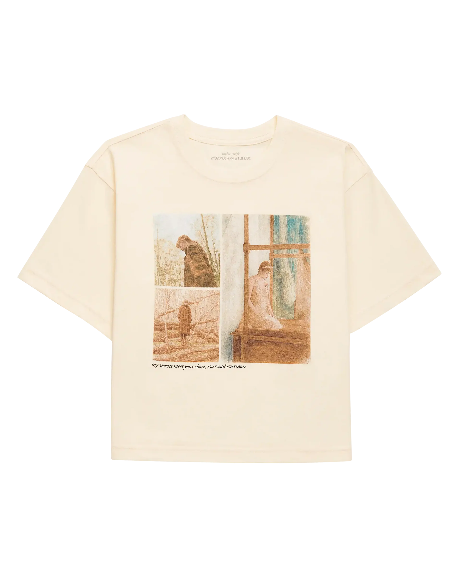 Taylor Swift - My Waves Meet Your Shore Cropped Tee