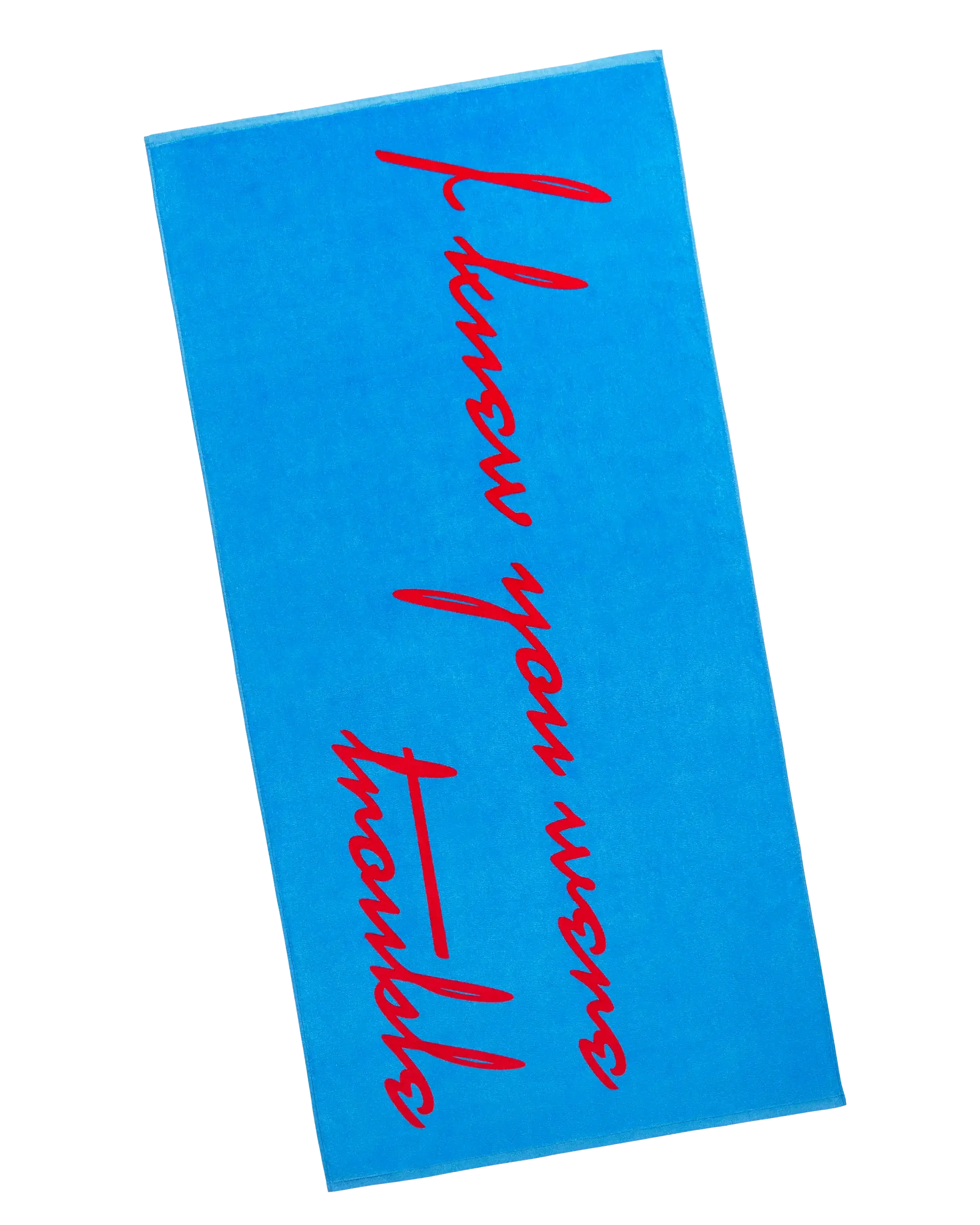 Taylor Swift - I Knew You Were Trouble Beach Towel