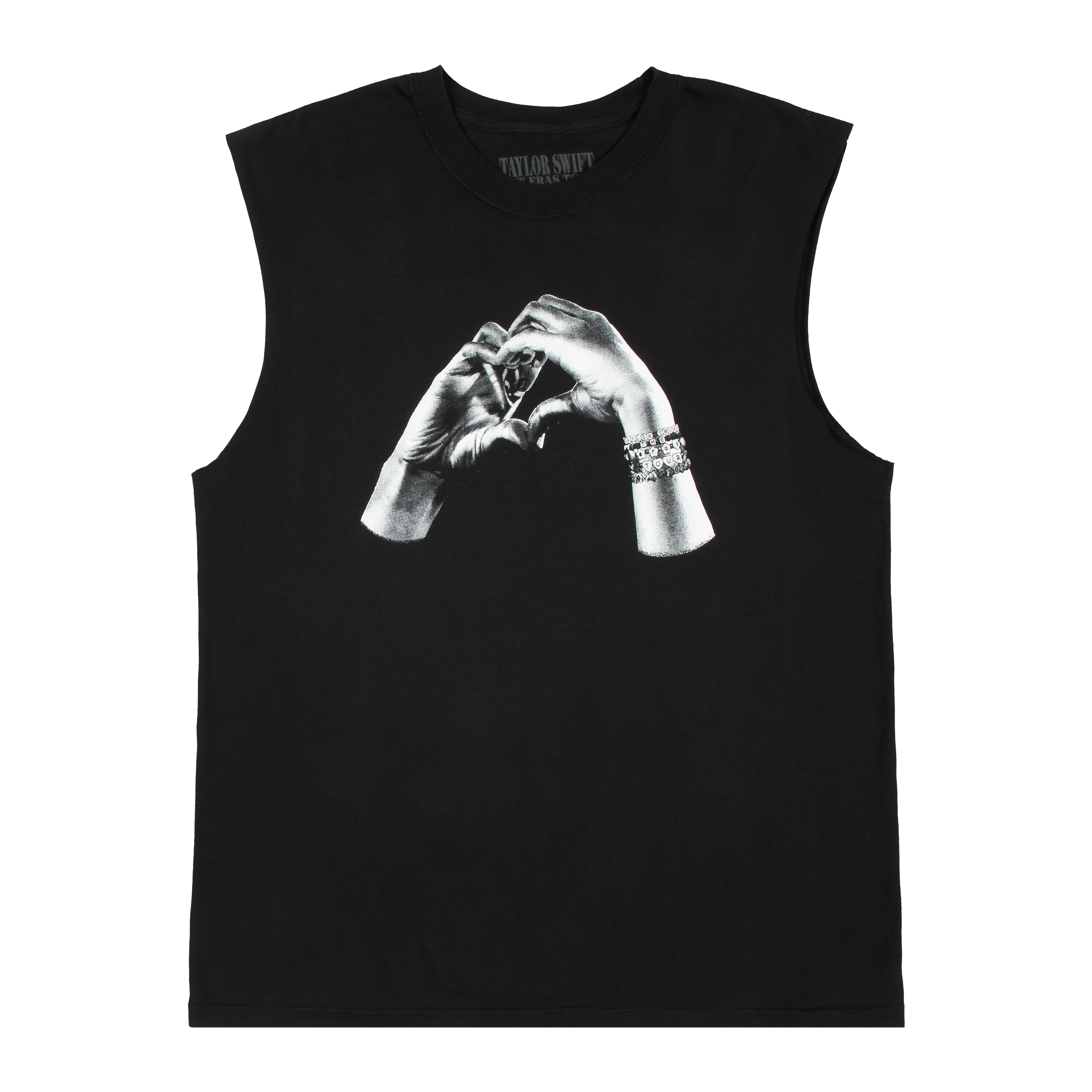 Taylor Swift - Taylor Swift | The Eras Tour Heart Hands Oversized Muscle Tank