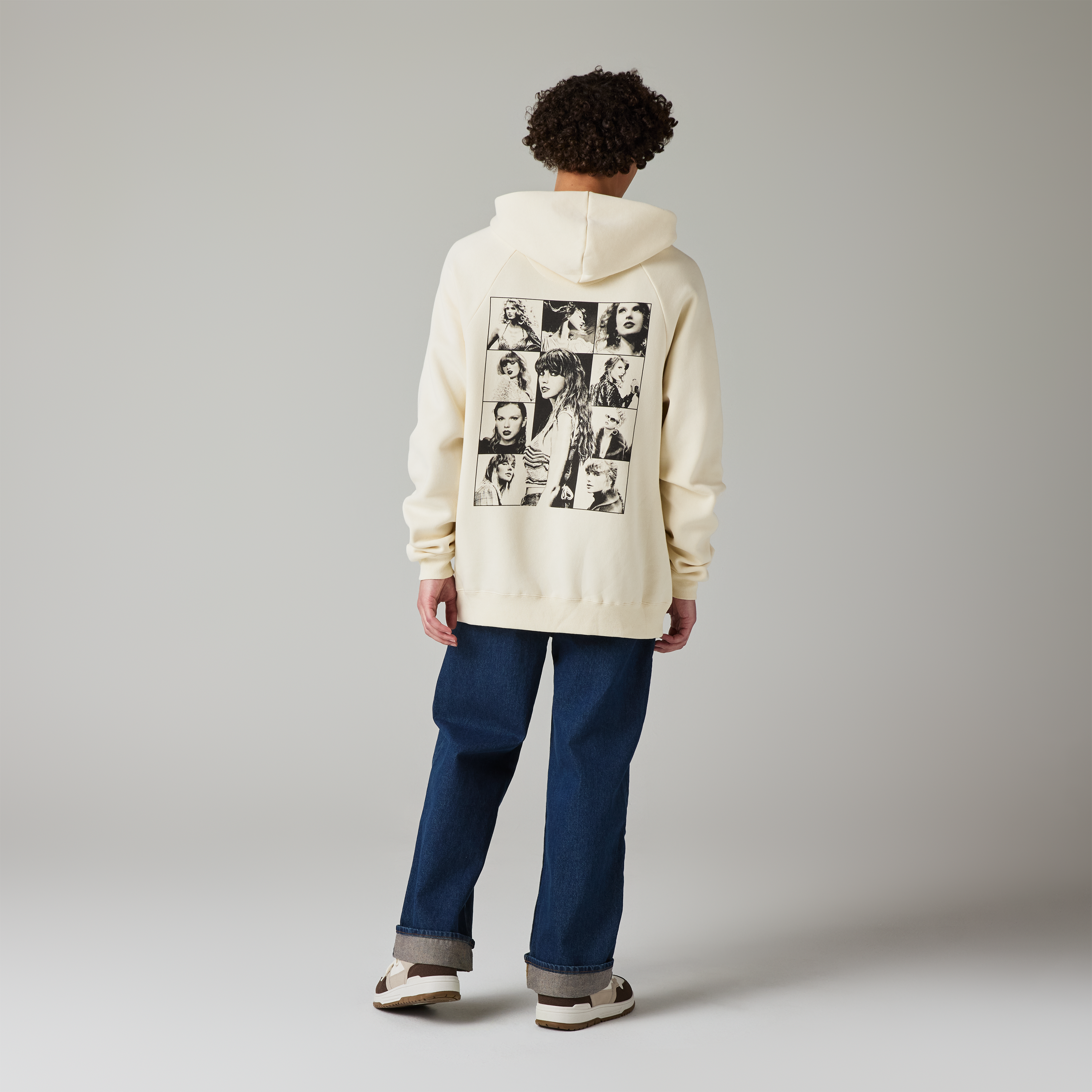 Taylor Swift - Taylor Swift The Eras Tour I Beige Hoodie.