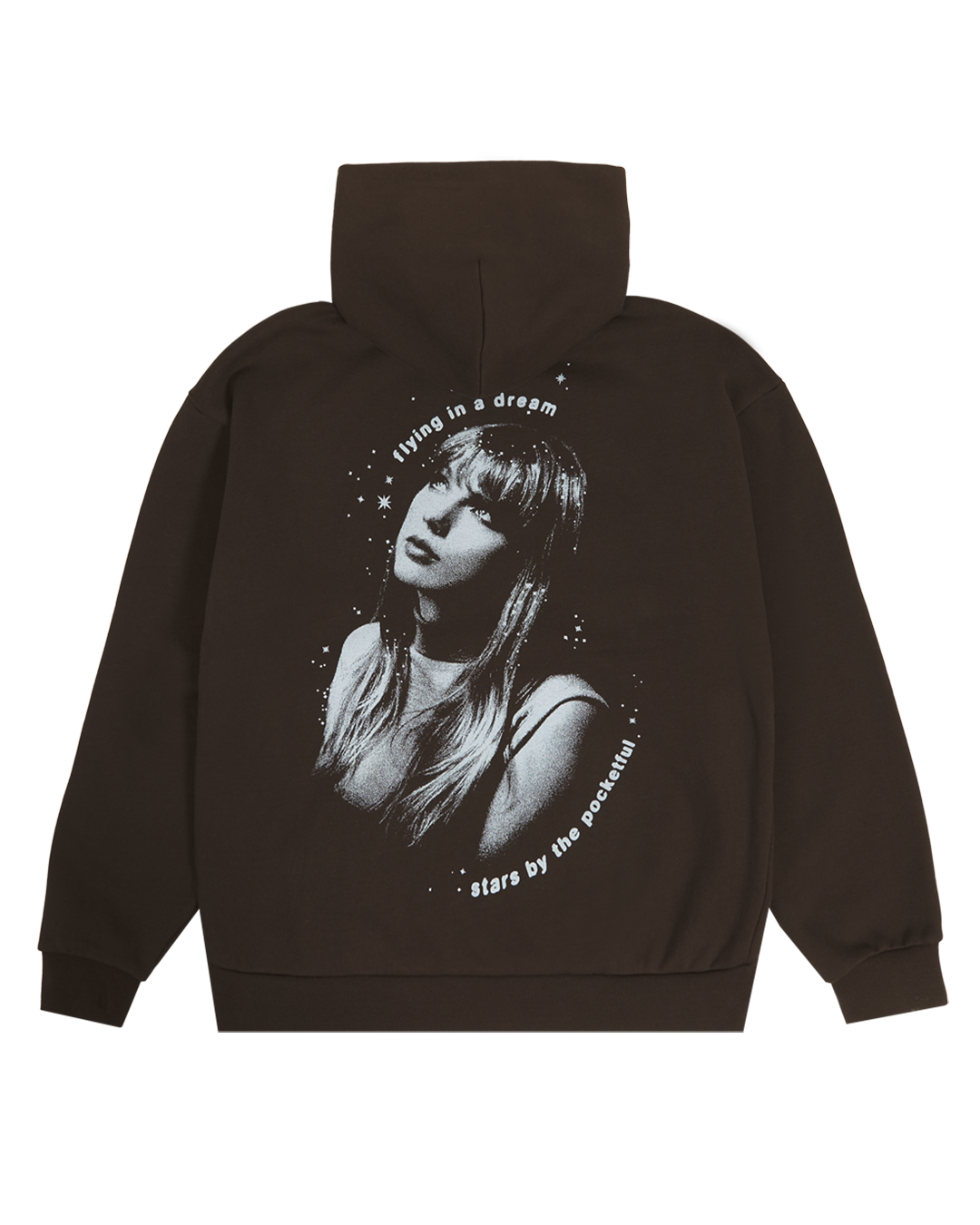 Taylor Swift - Taylor Swift Midnights Living In A Dream Brown Hoodie