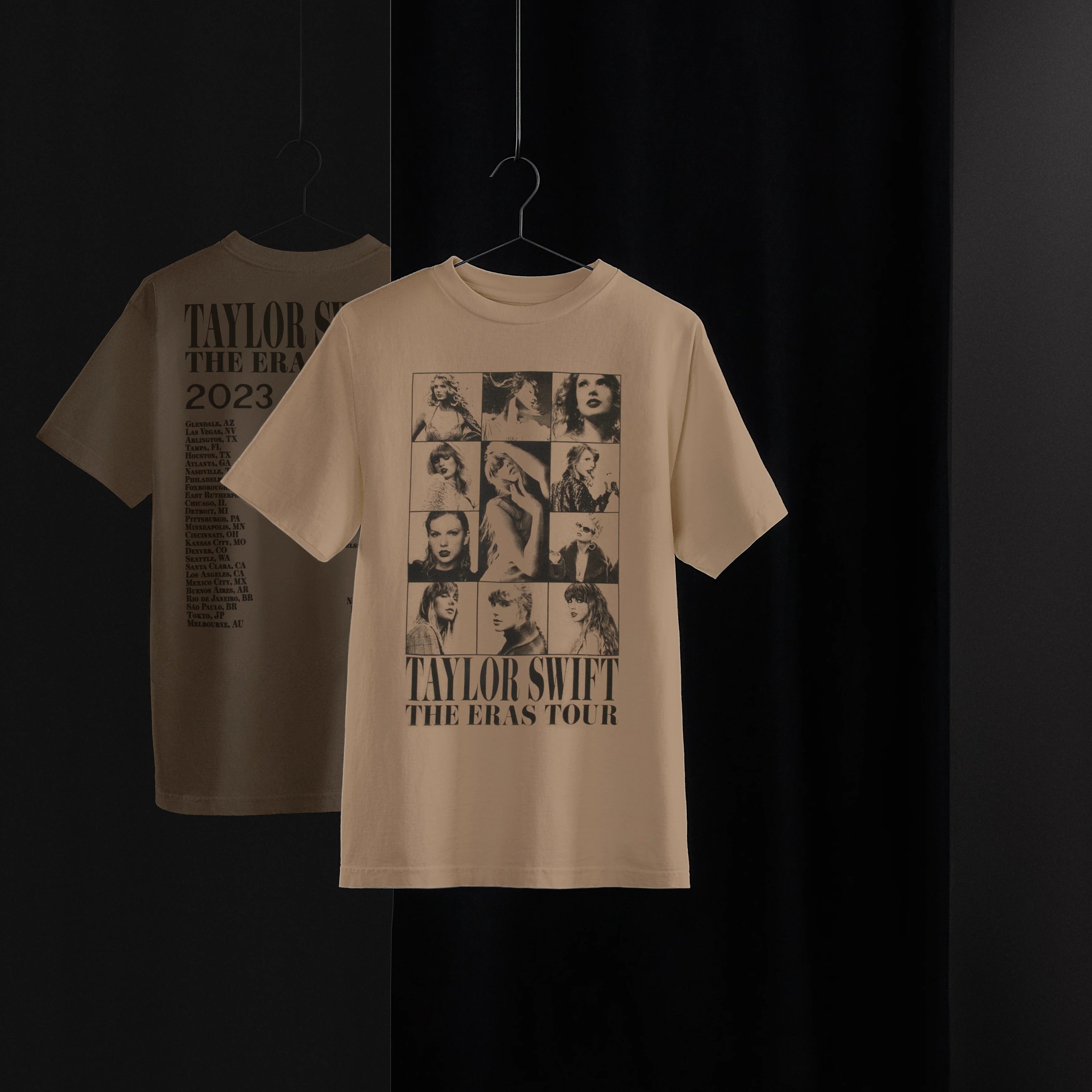 Taylor Swift - Taylor Swift The Eras Tour Taupe T-Shirt