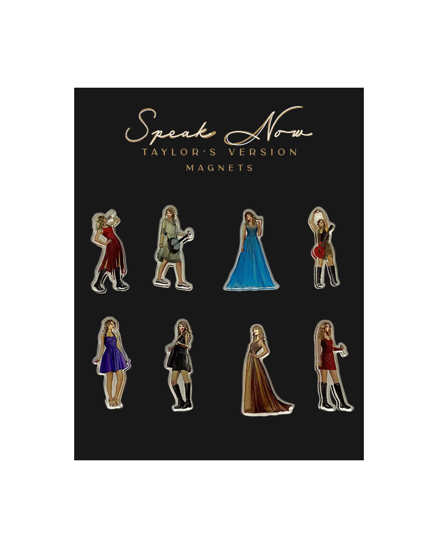 Taylor Swift - Speak Now (Taylor's Version) Eras Magnet Set