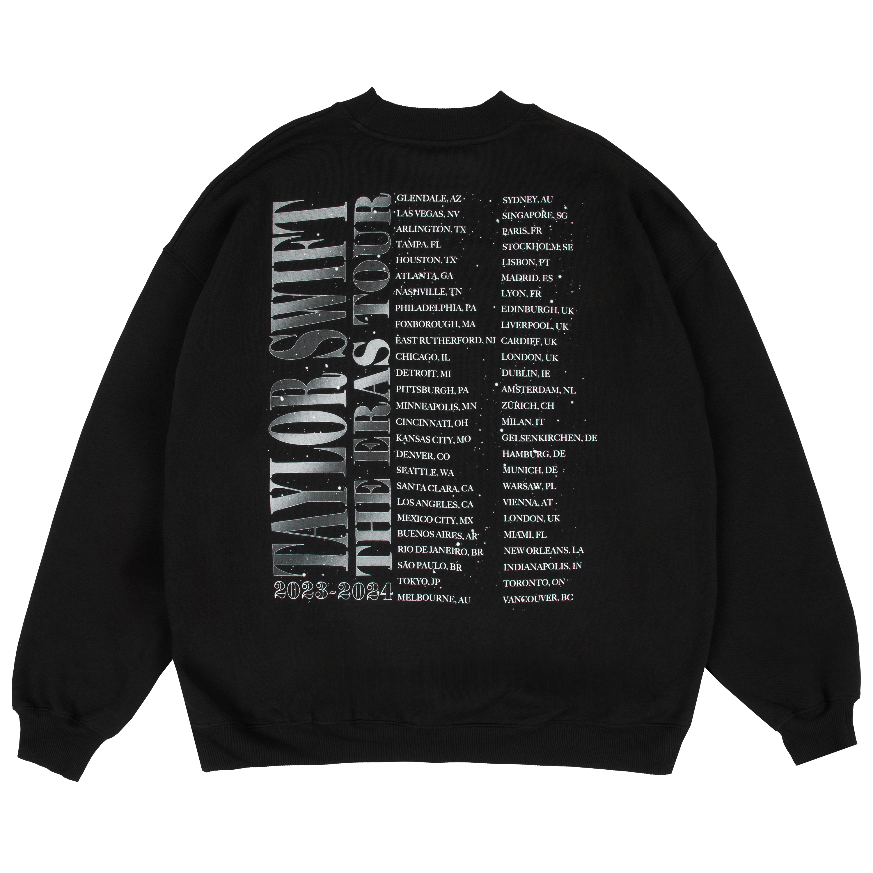 Taylor Swift - Taylor Swift | The Eras Tour Down Bad Live Photo Oversized Crewneck