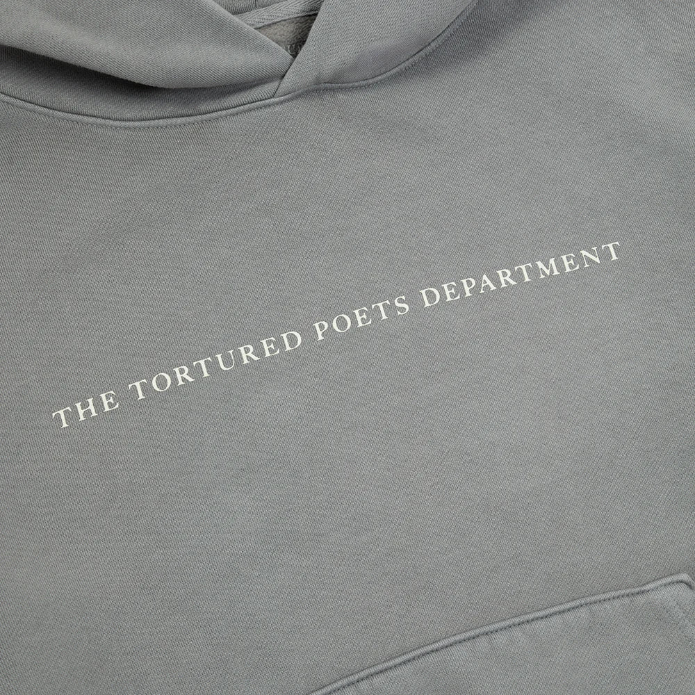 Taylor Swift - The Tortured Poets Department Grey Hoodie
