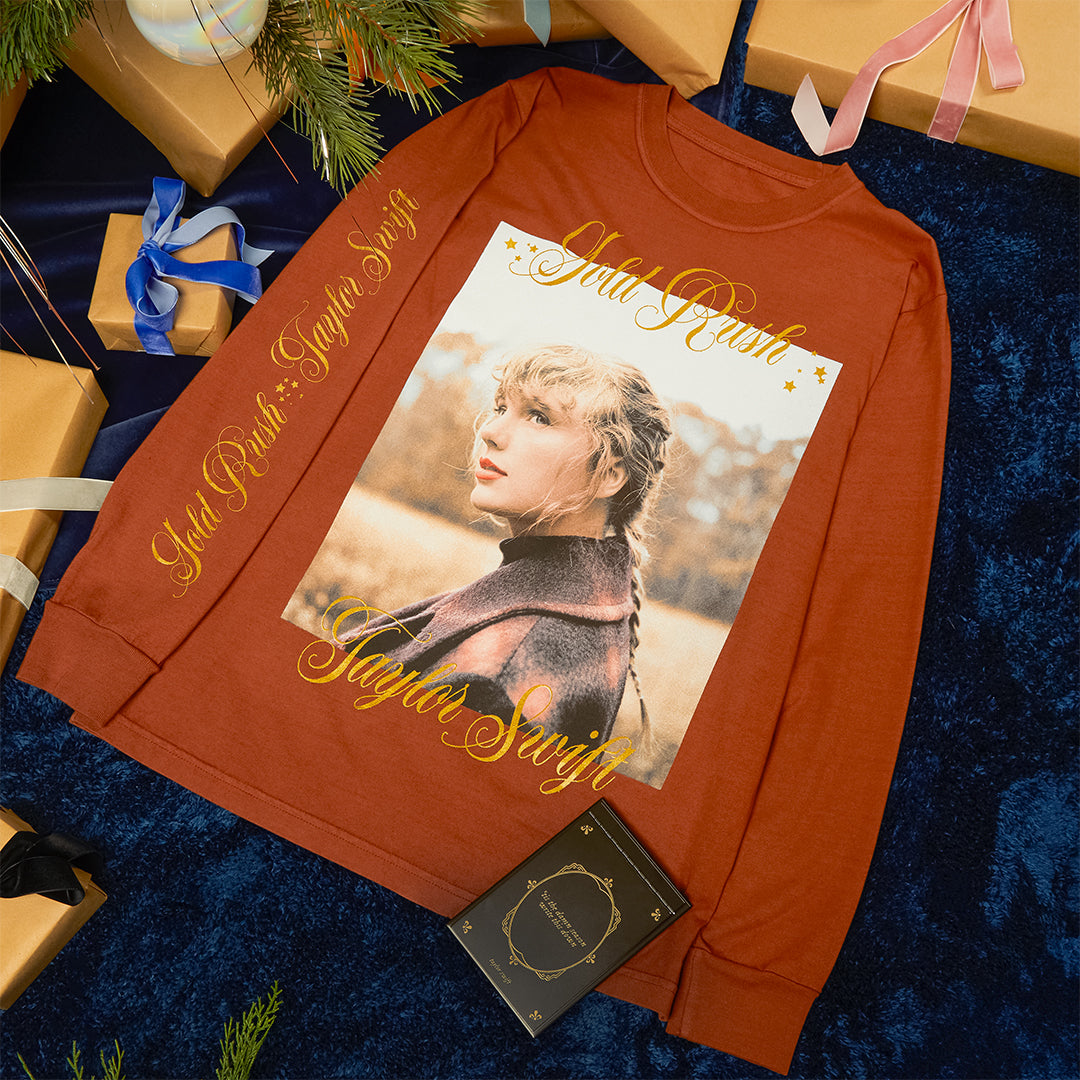 Taylor Swift - evermore Gold Rush Longsleeve T-Shirt