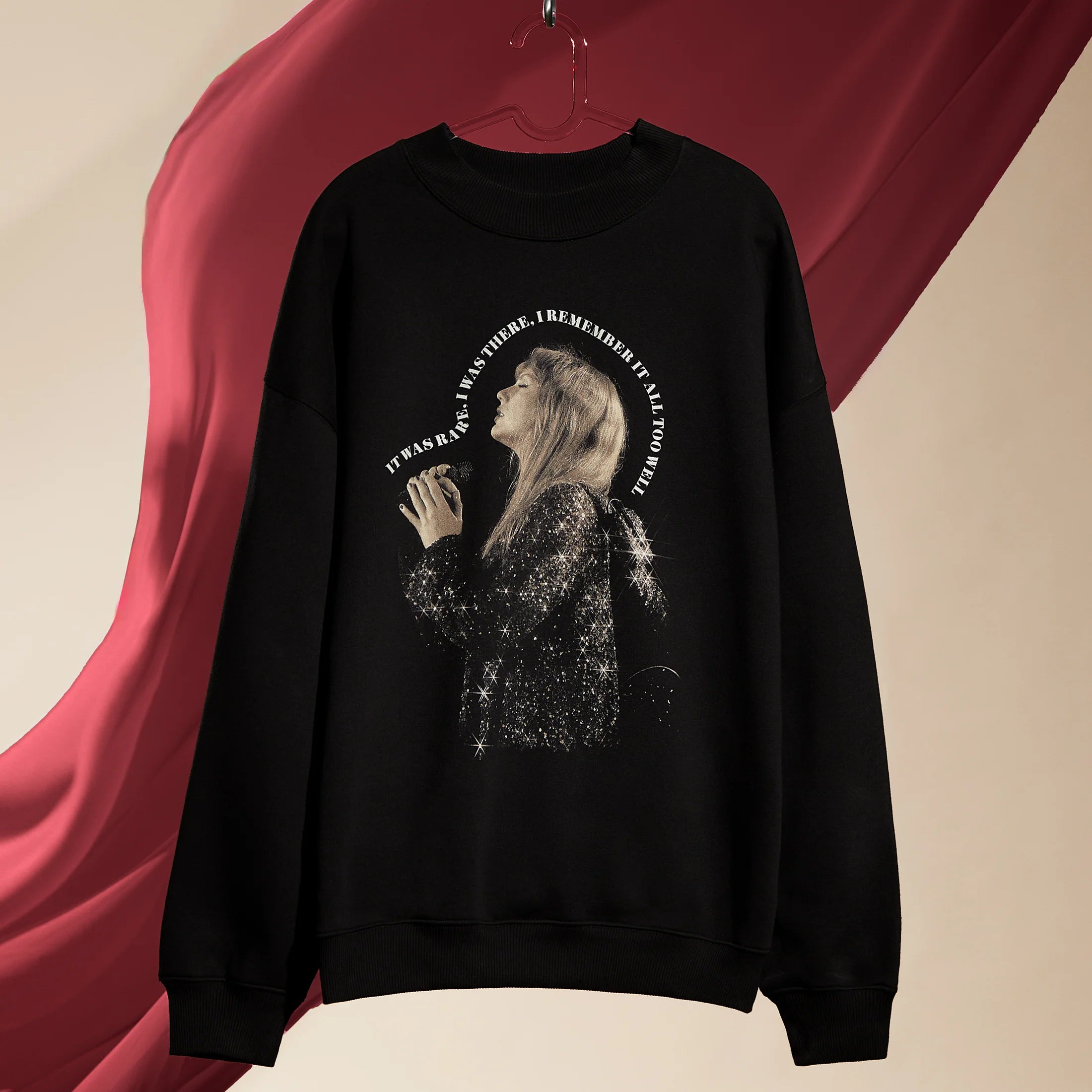 Taylor Swift - Taylor Swift | The Eras Tour All Too Well Live Photo Oversized Crewneck