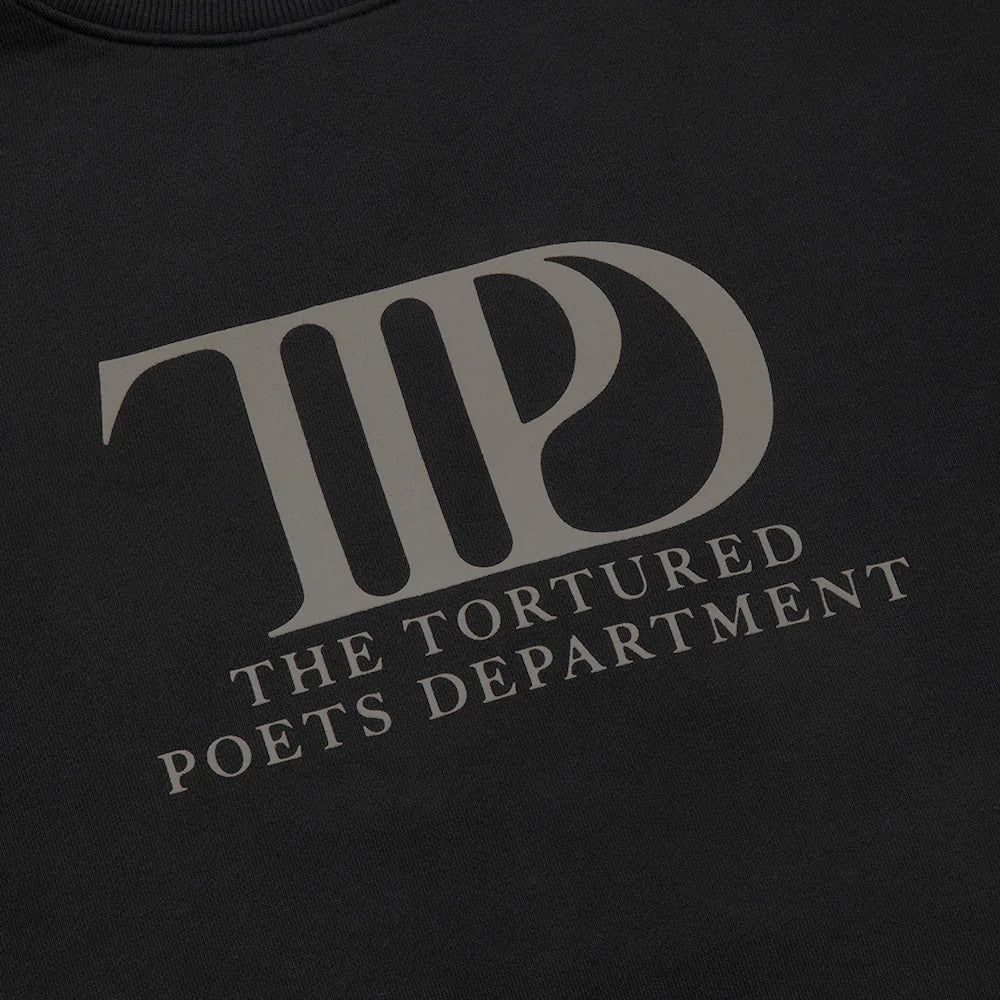 Taylor Swift - The Tortured Poets Department Black Crewneck