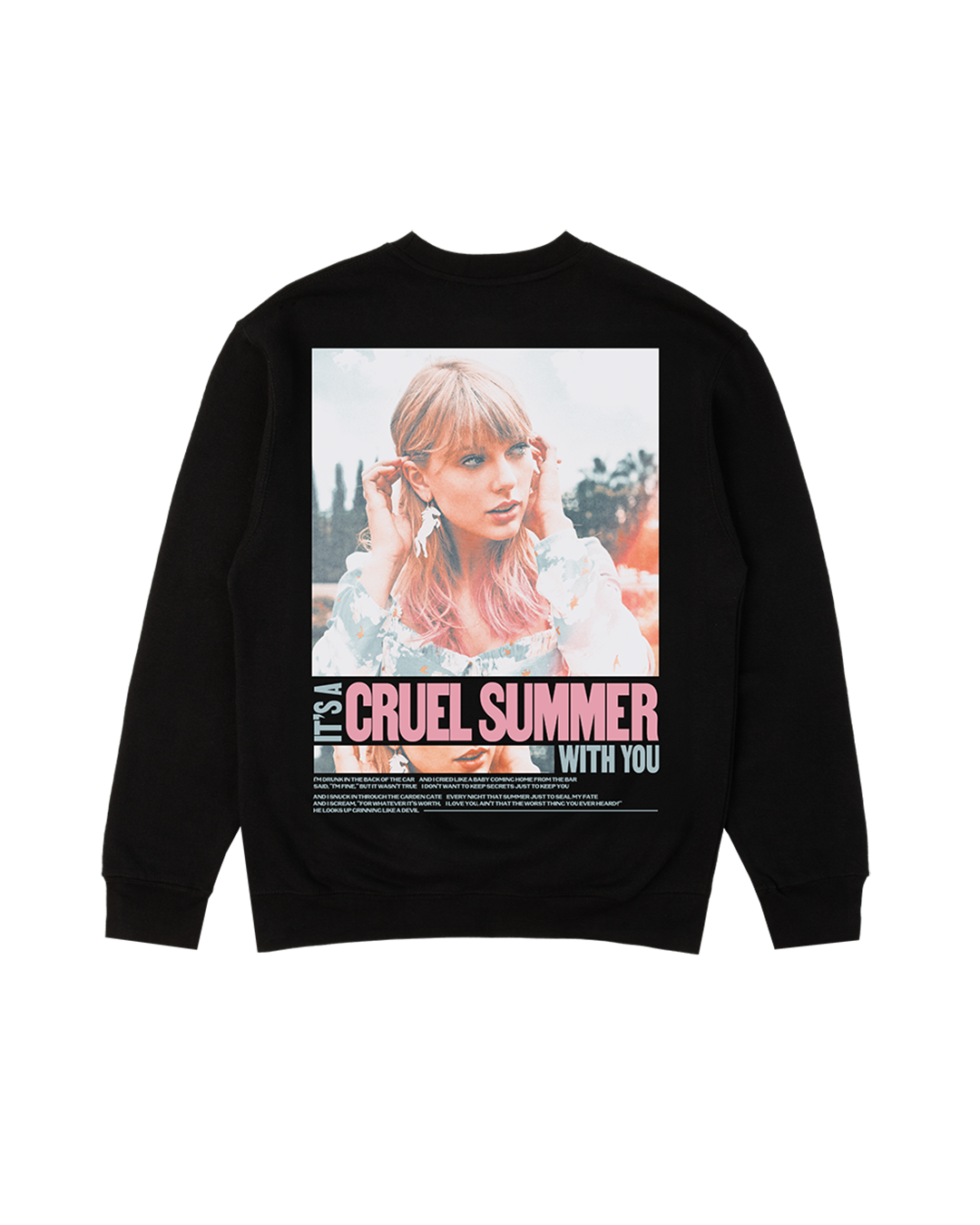 Taylor Swift - It's a Cruel Summer with You Crewneck