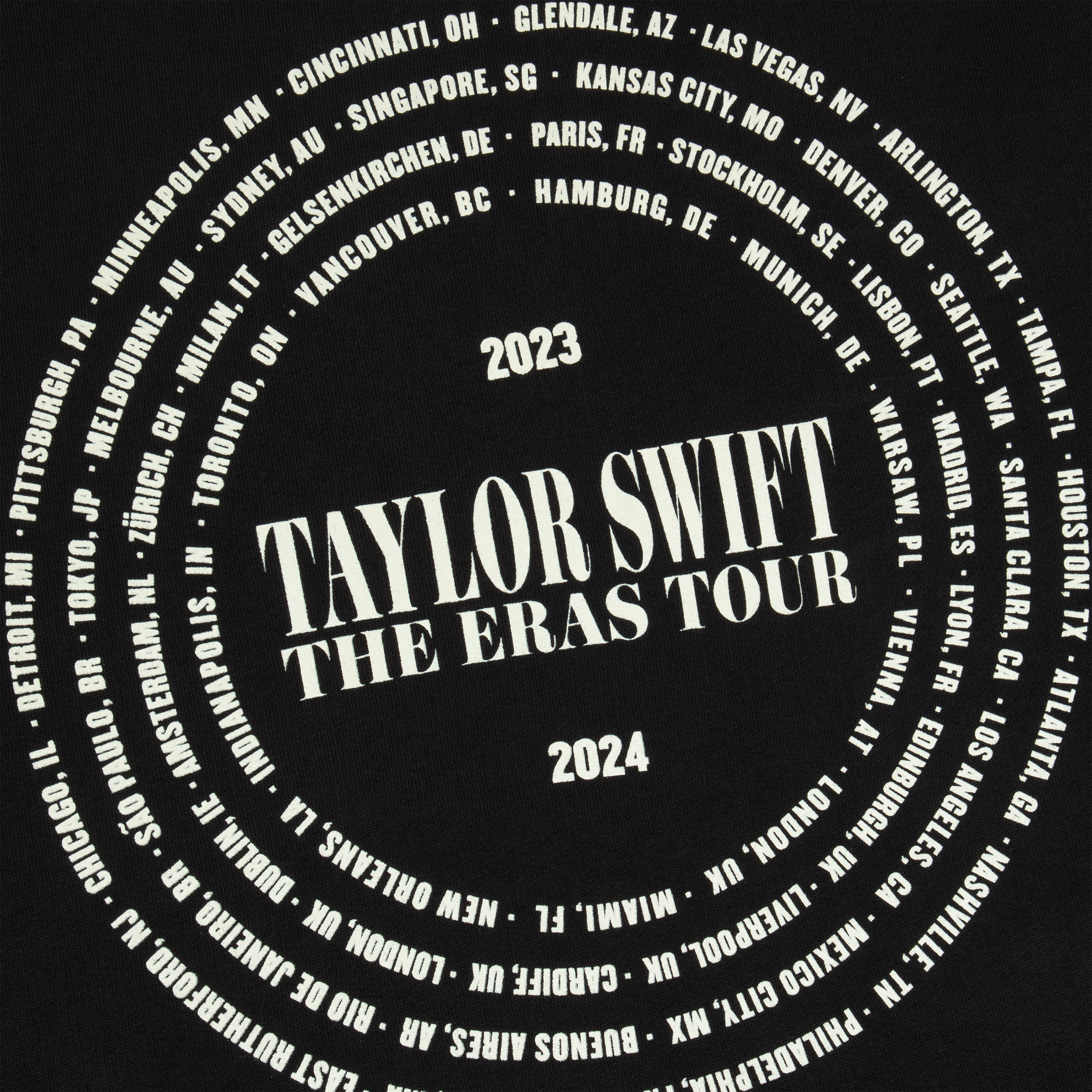 Taylor Swift - Taylor Swift | The Eras Tour All Too Well Live Photo Oversized Crewneck