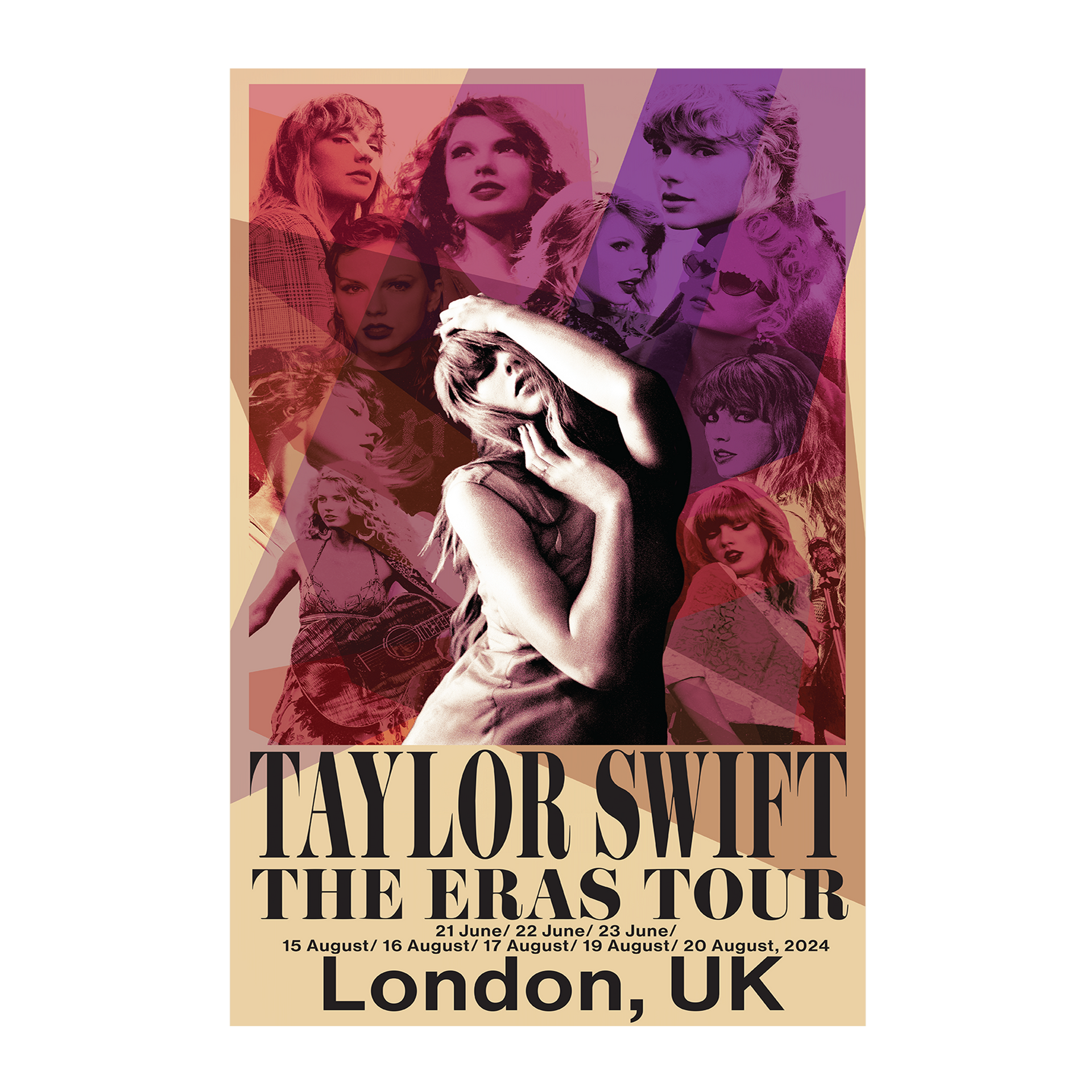 テイラースゥイフト公式London公演ポスター テイラースウィフト テイラースゥイフト公式London公演ポスター テイラースウィフト