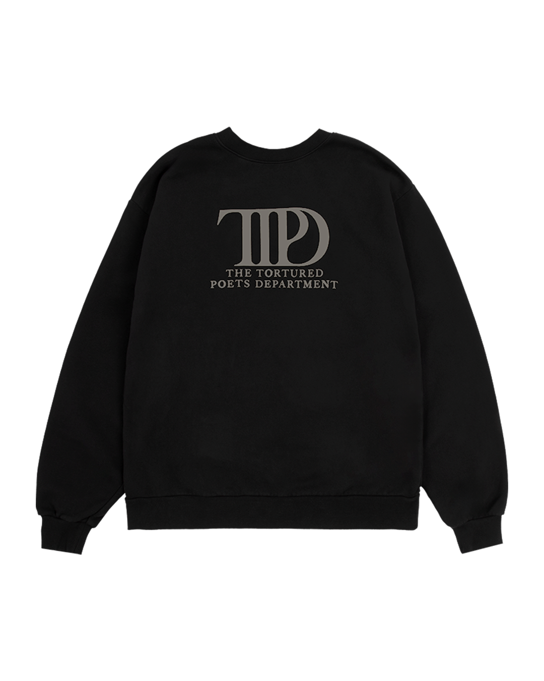 Taylor Swift - The Tortured Poets Department Black Crewneck