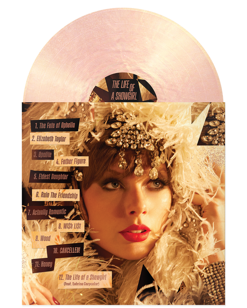 Taylor Swift - The Life of a Showgirl: The Crowd is Your King Edition (Summertime Spritz Pink Shimmer Vinyl)