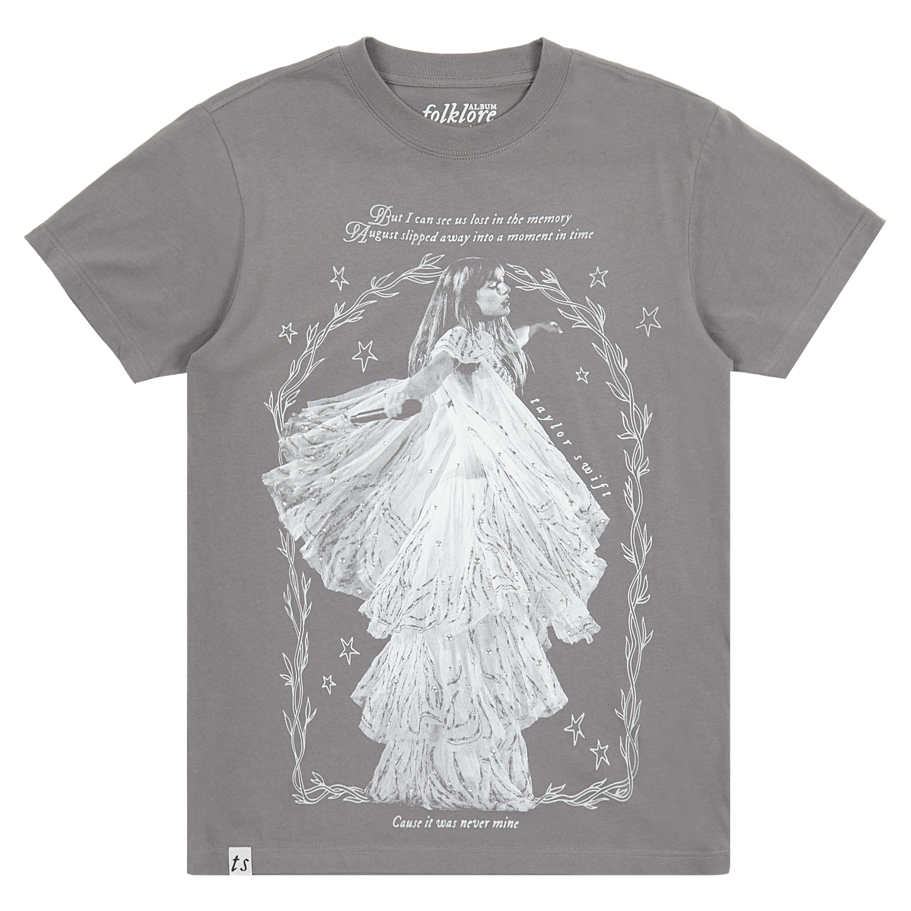 Taylor Swift - Folklore Album Moment In Time Oversized T-Shirt