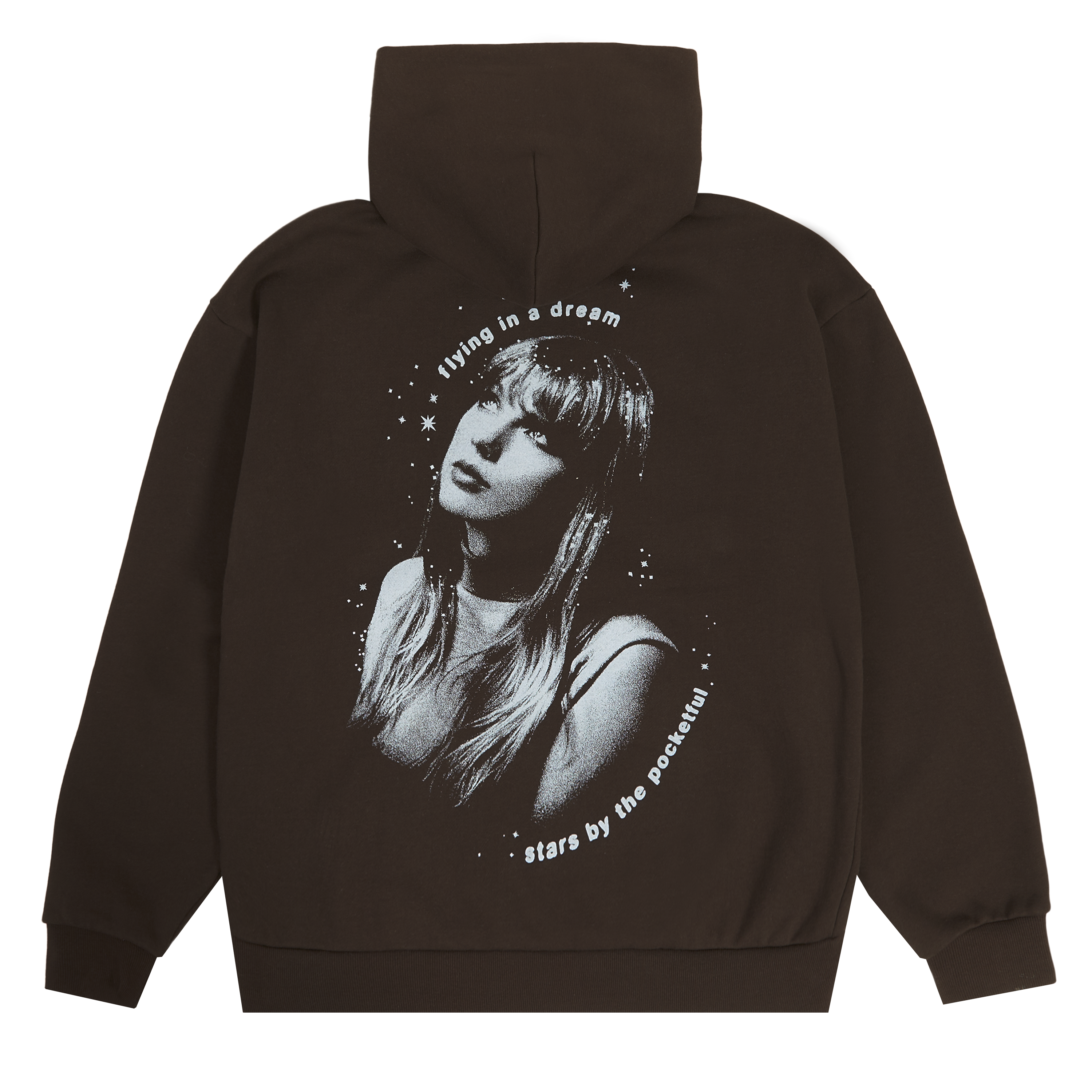 Taylor Swift - Taylor Swift Midnights Living In A Dream Brown Hoodie