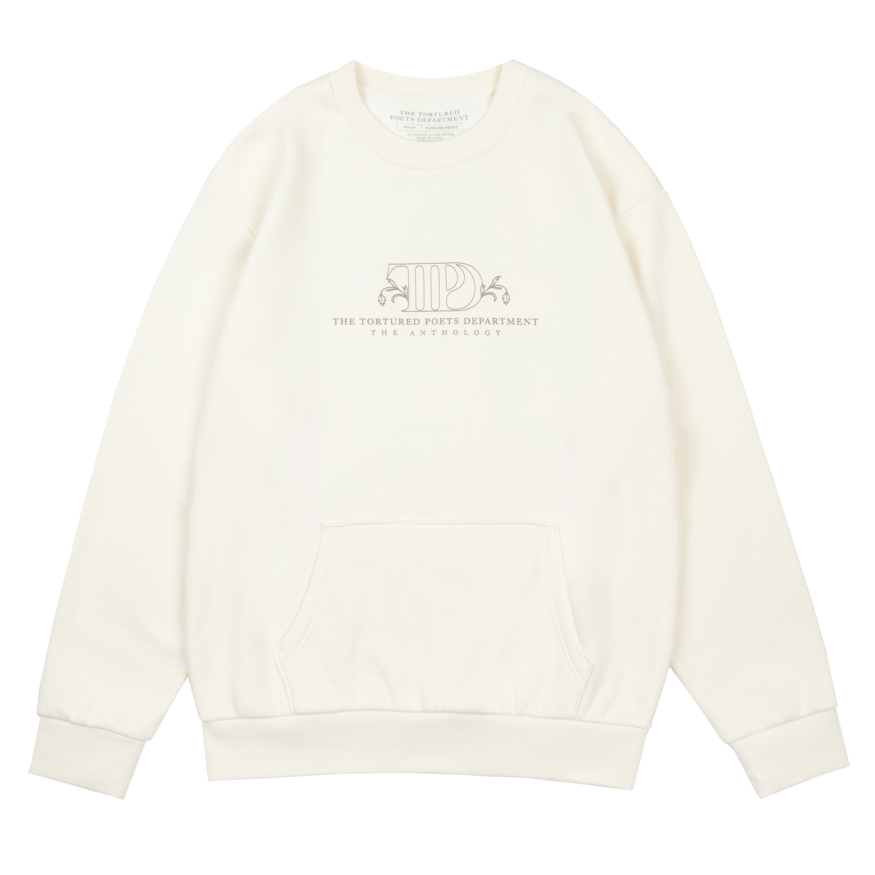 Taylor Swift - Old Habits Die Screaming Kanga Pocket Crewneck