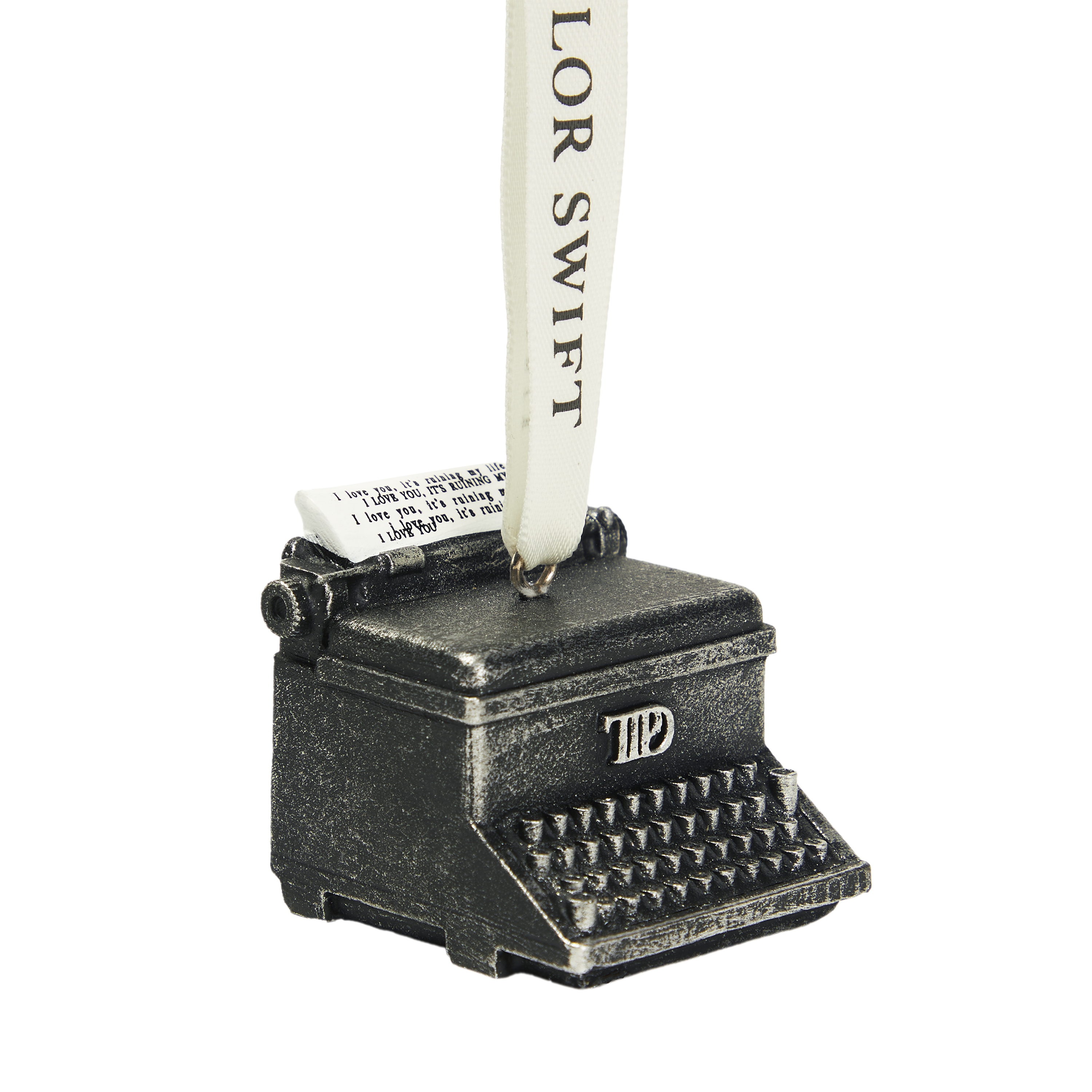 Taylor Swift - TTPD Typewriter Ornament