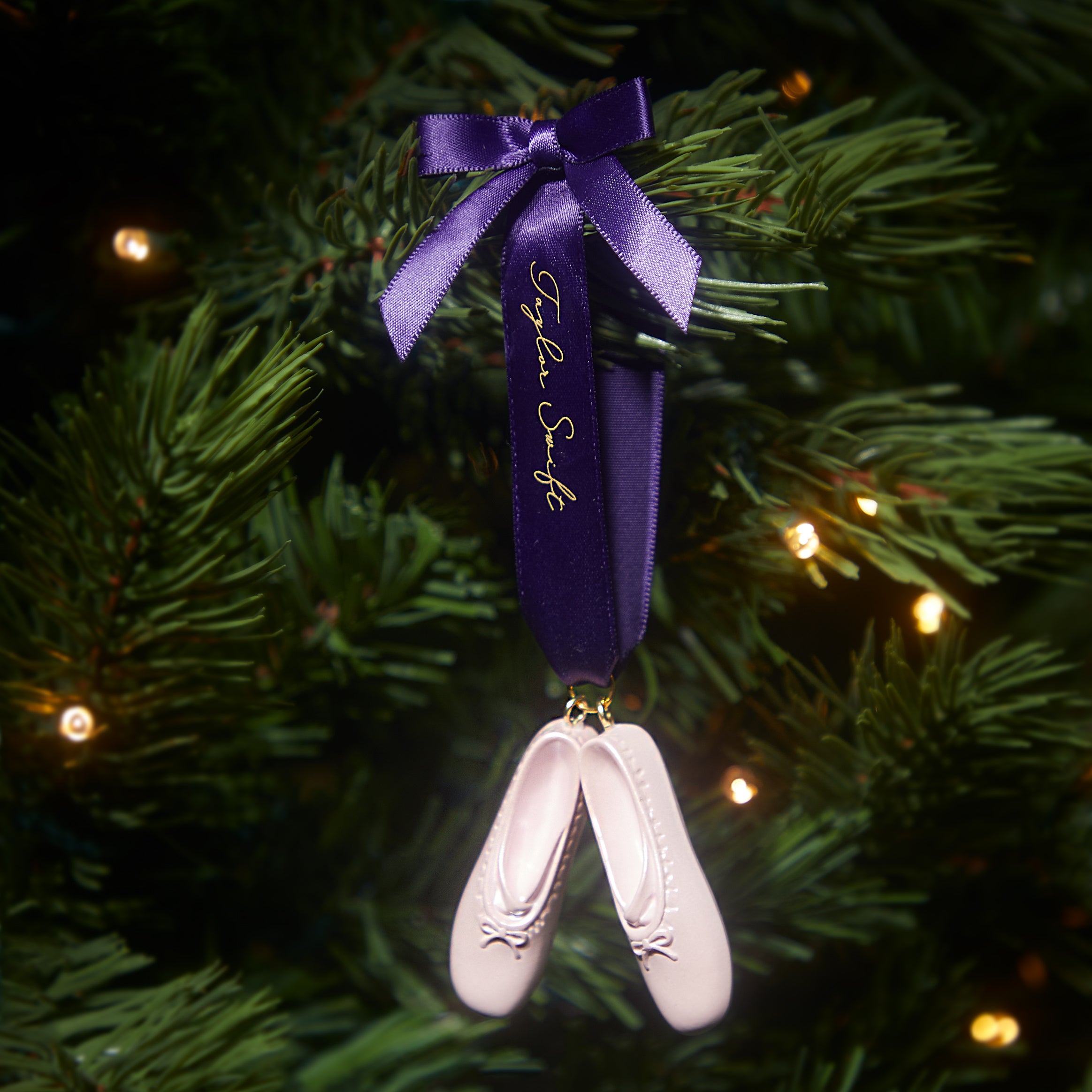 Taylor Swift - Speak Now (Taylor's Version) Ballet Slippers Ornament