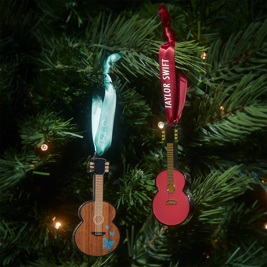 Taylor Swift - Self-Titled Butterfly Guitar Ornament