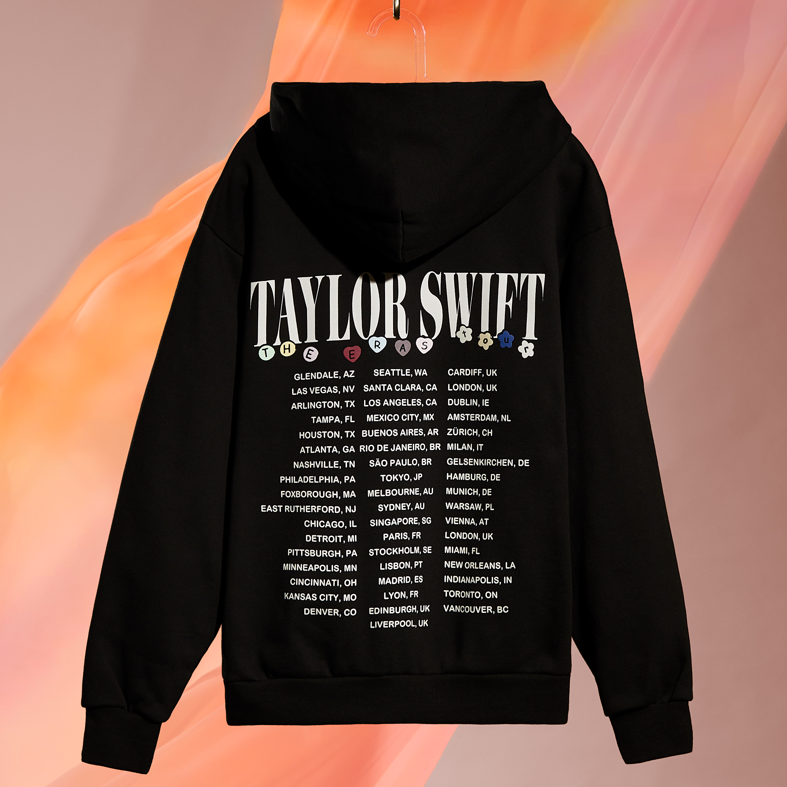 Taylor Swift The Eras Tour Friendship Bracelet Hoodie Taylor Swift UK Store