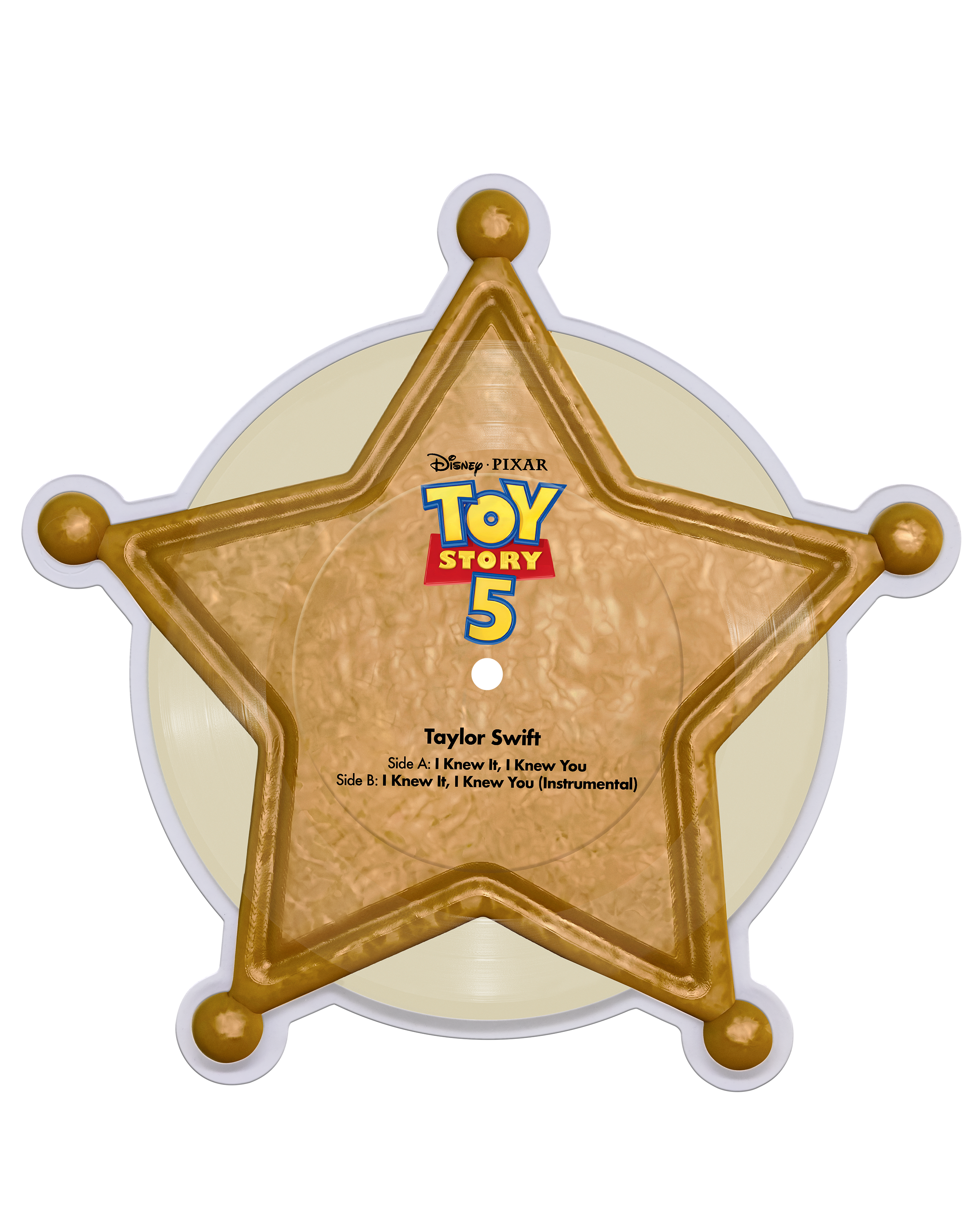 Taylor Swift - “I Knew It, I Knew You” 10” Vinyl (Jessie’s Sheriff Badge)