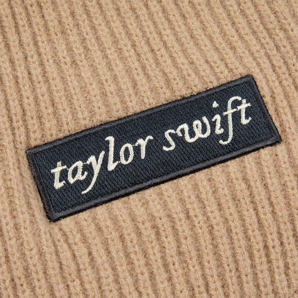 Taylor Swift - folklore Album Chenille Patch Crewneck Sweater