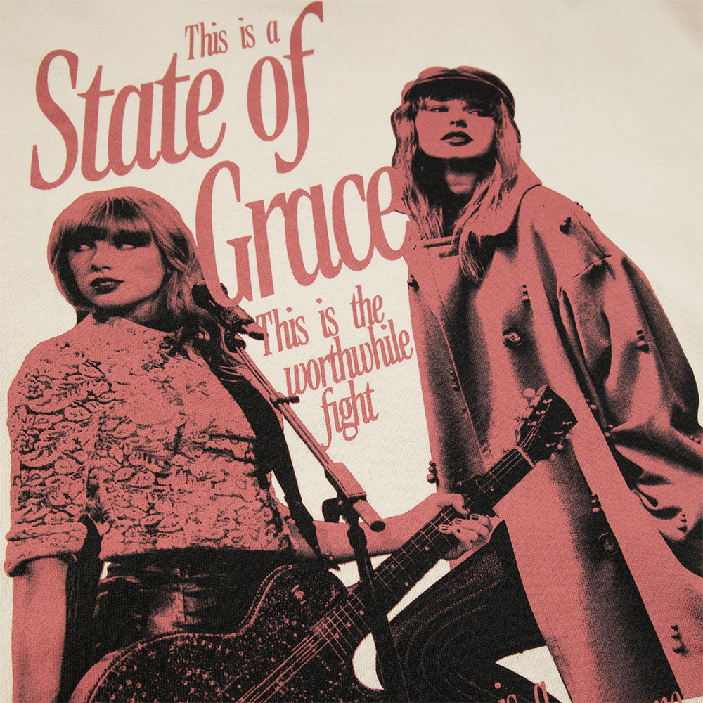 Taylor Swift - Red (Taylor's Version) State of Grace Hoodie