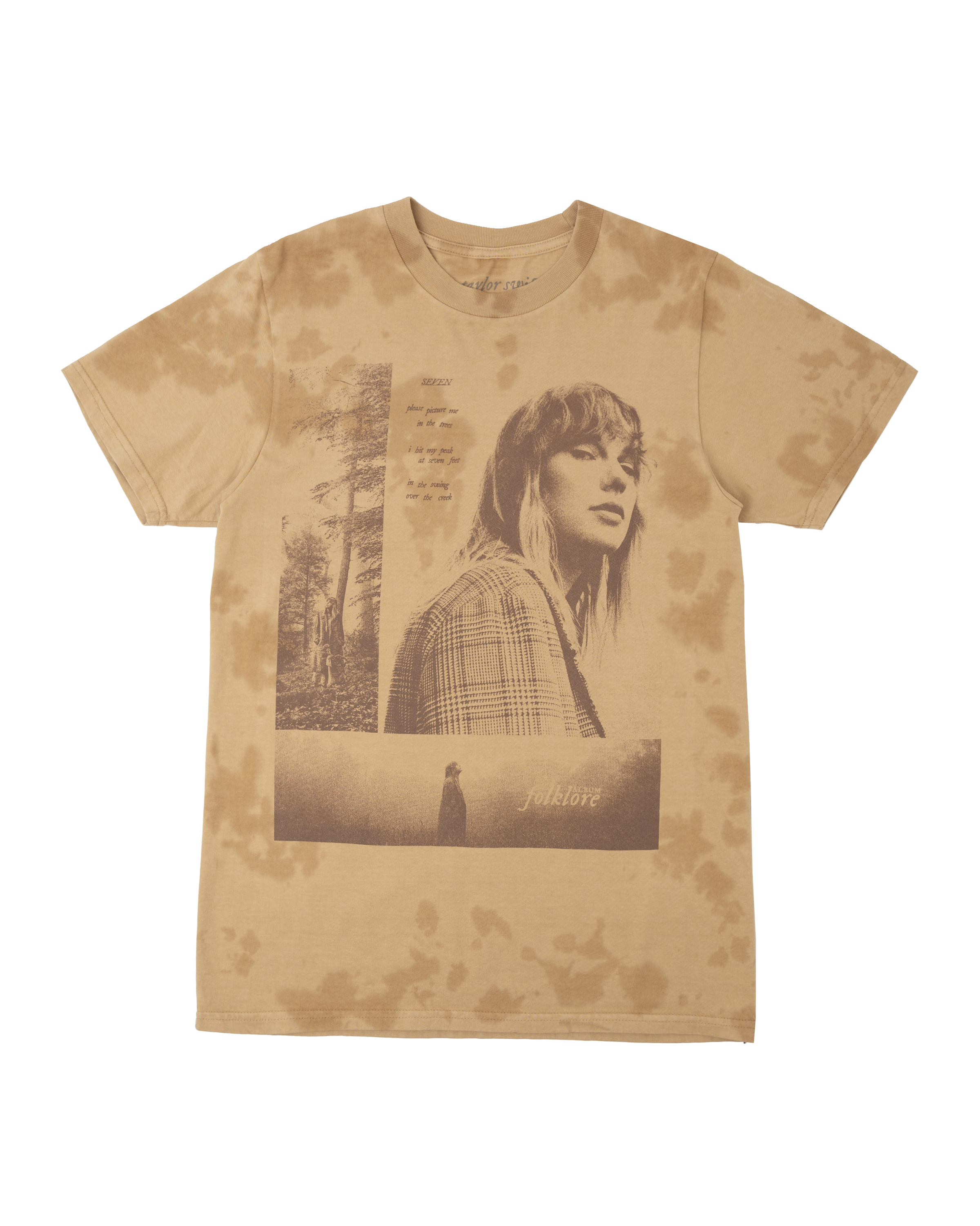 Taylor Swift - Seven Tie Dye T-Shirt