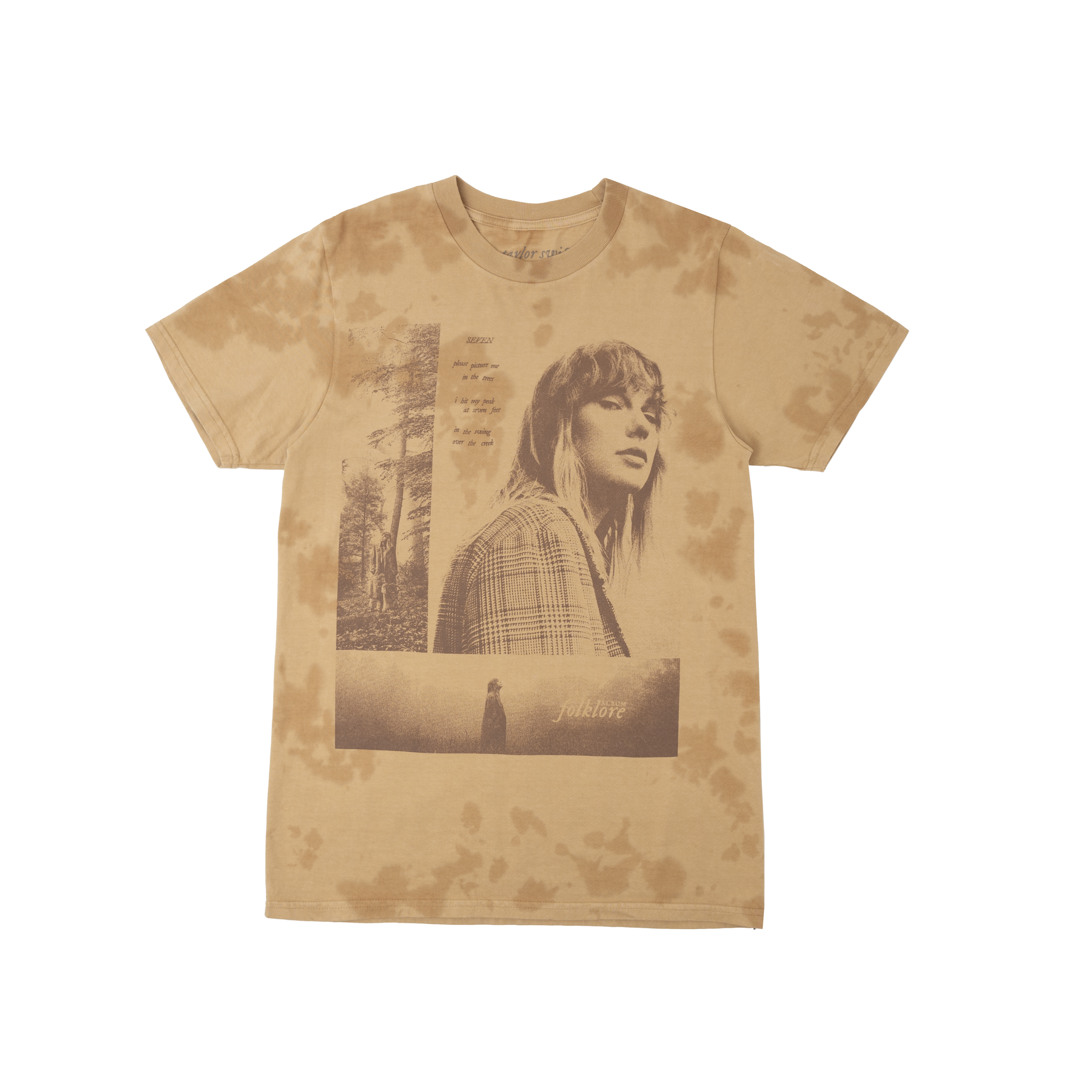 Taylor Swift - Seven Tie Dye T-Shirt