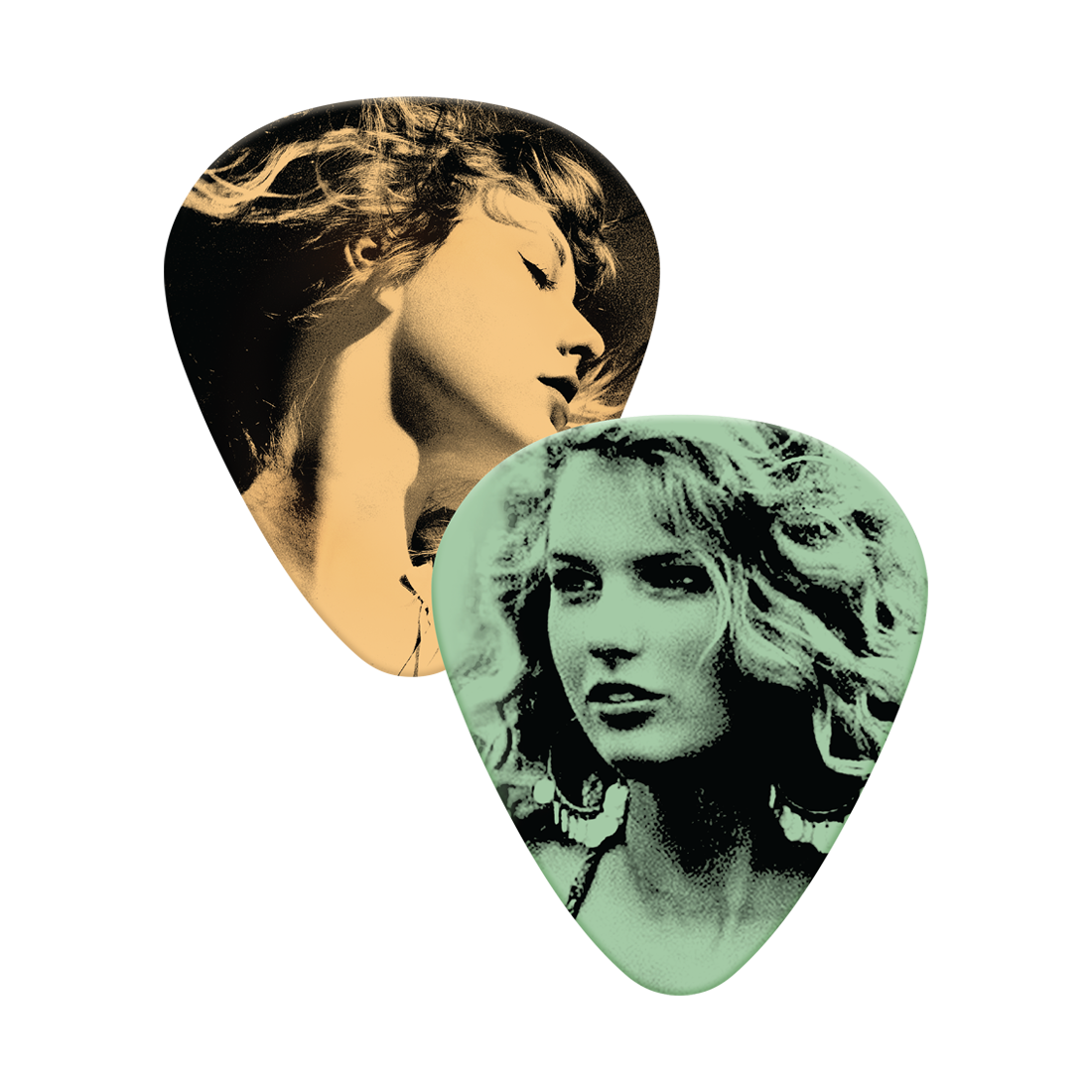 Taylor Swift - Taylor Swift The Eras Tour Guitar Pick-Shaped Coasters