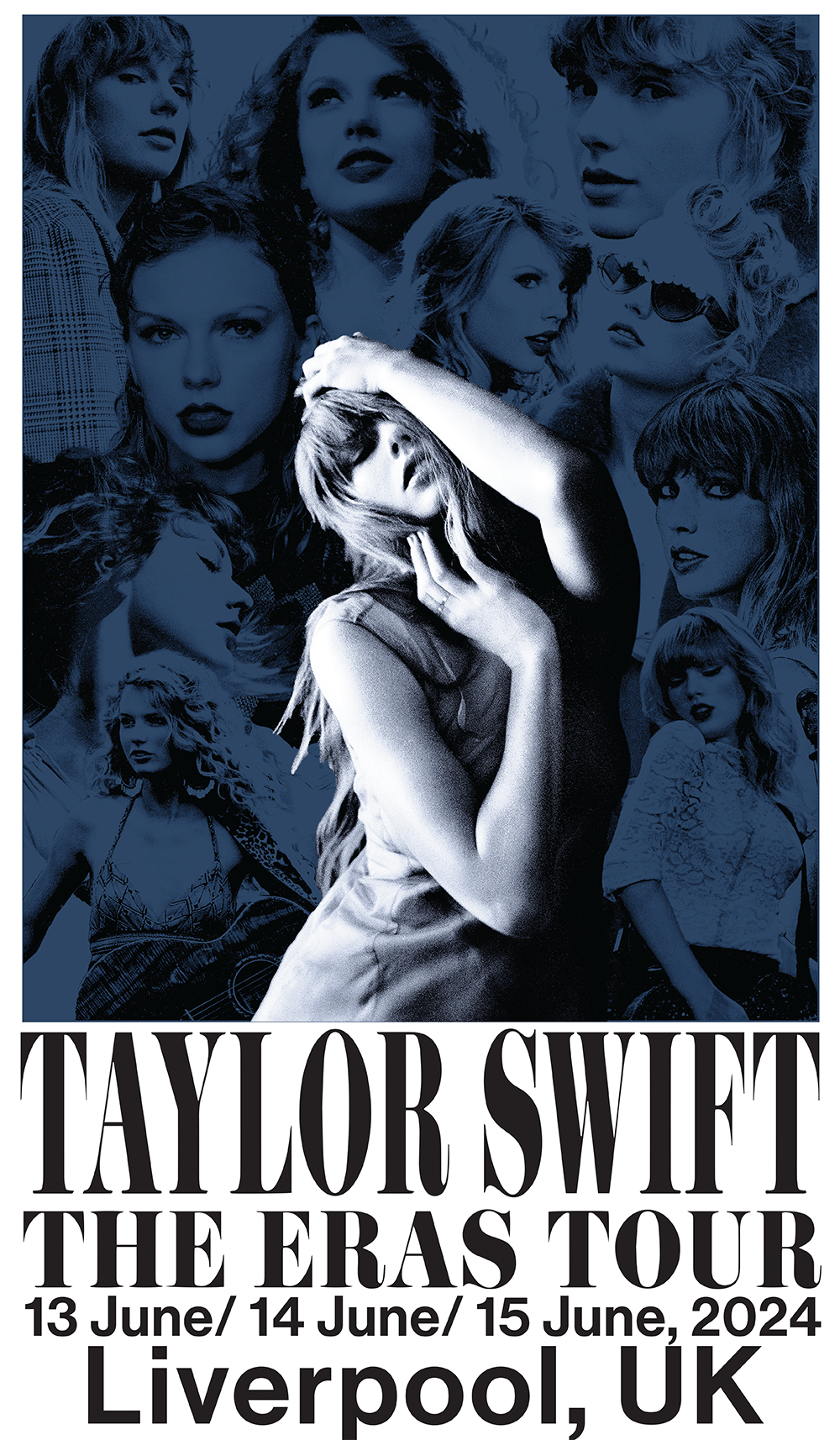 Taylor Swift - Taylor Swift The Eras Tour Liverpool, UK Poster