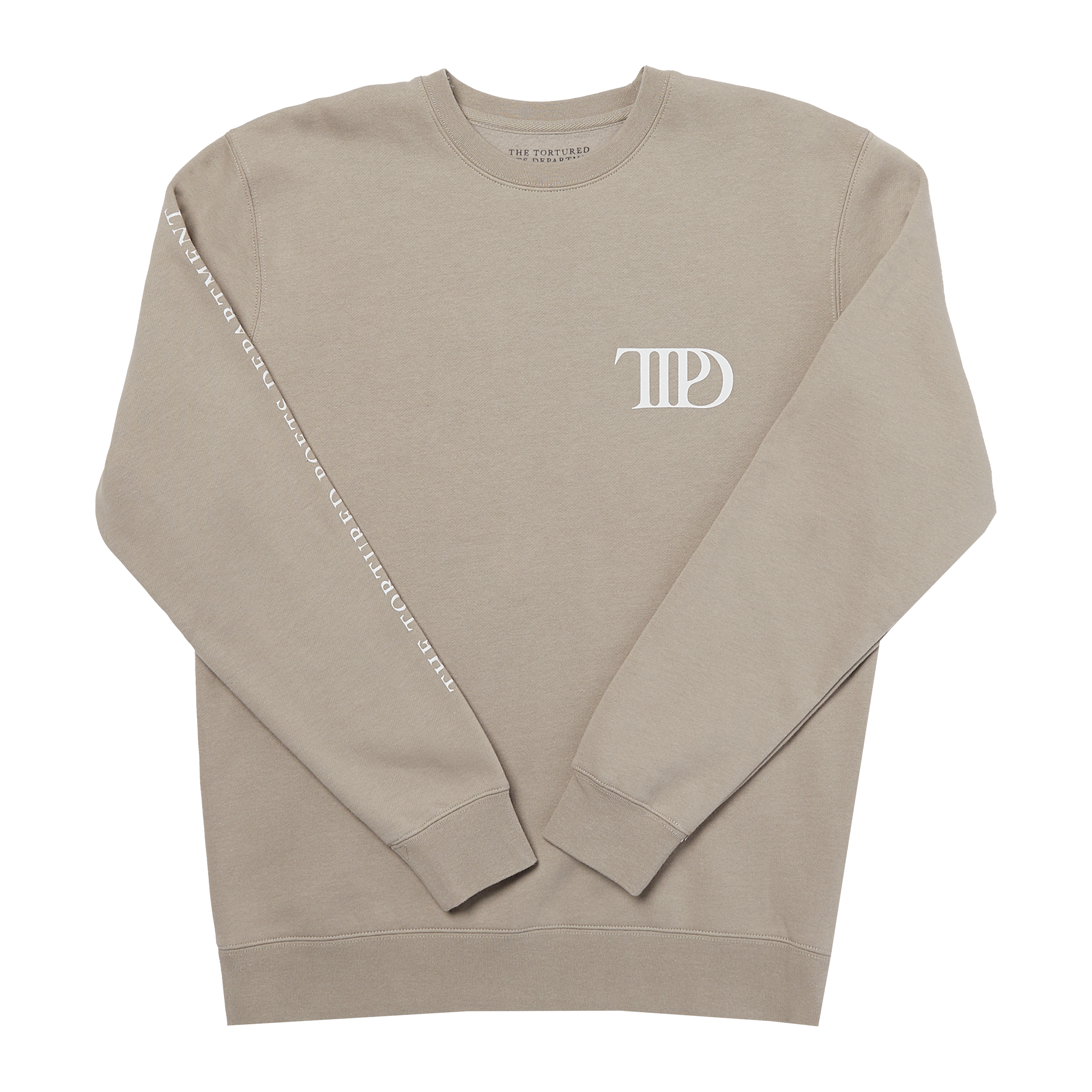 Taylor Swift - The Tortured Poets Department Beige Crewneck