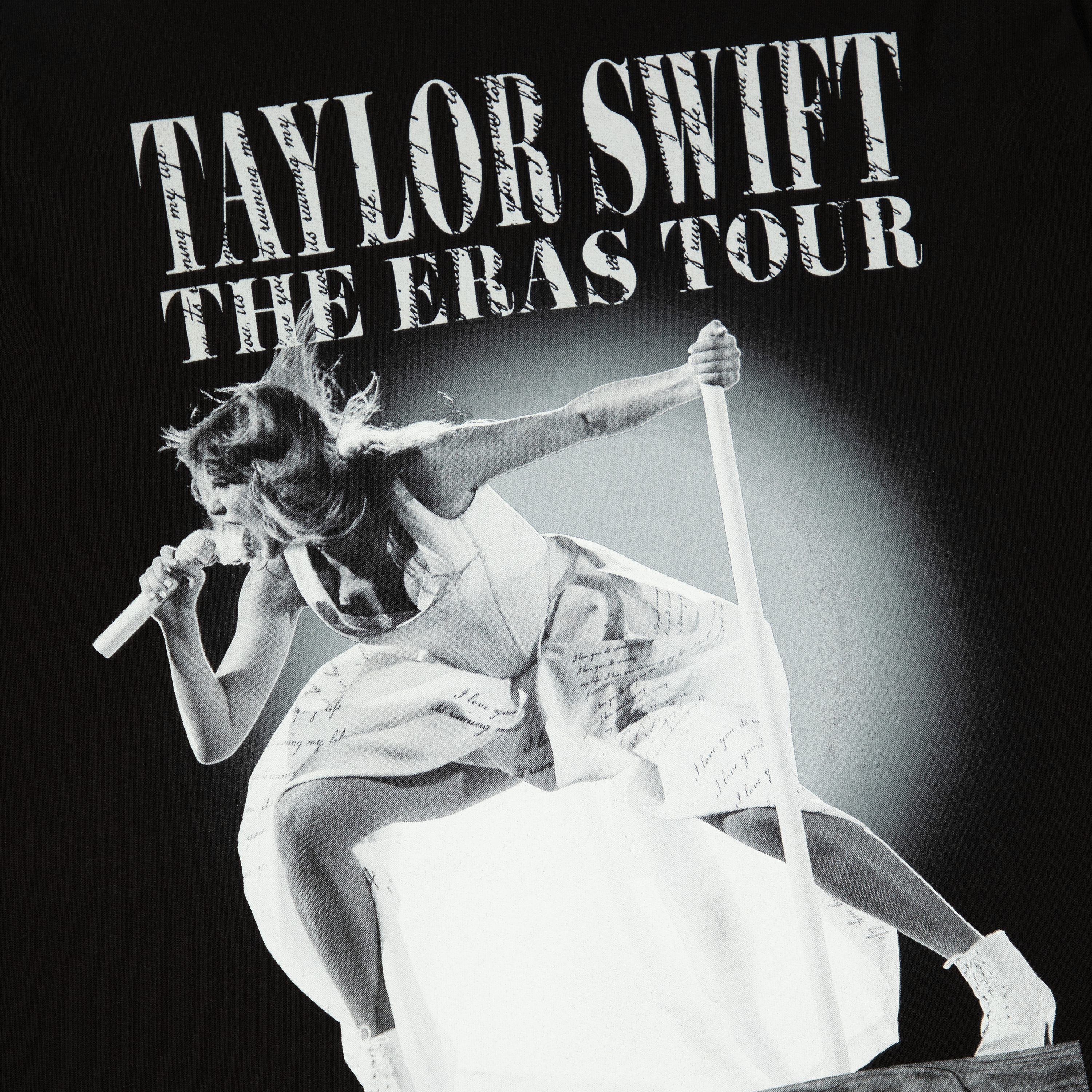 Taylor Swift - Taylor Swift | The Eras Tour TTPD Live Photo Long Sleeve Oversized T-Shirt