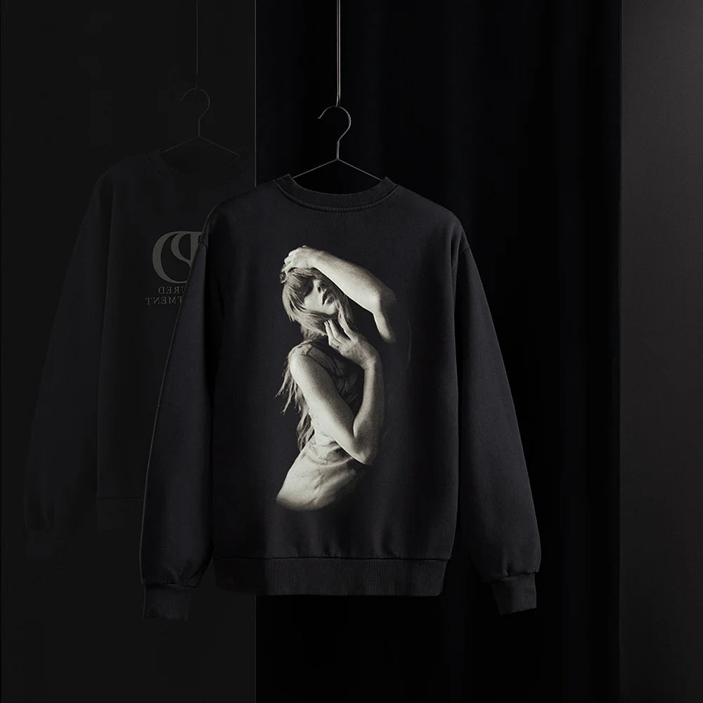 Taylor Swift - The Tortured Poets Department Black Crewneck