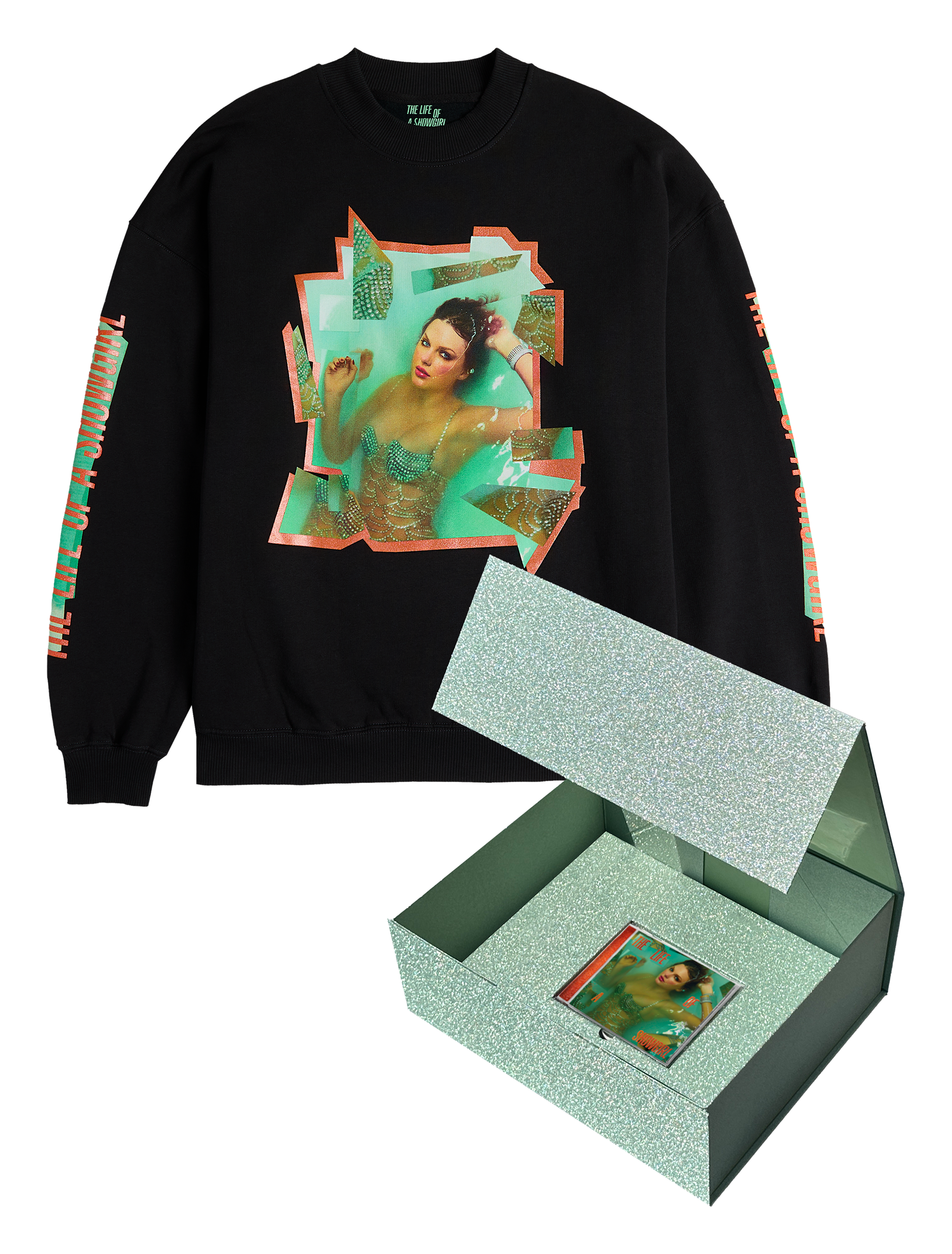 Taylor Swift - The Life of a Showgirl Crewneck Sweatshirt Box Set