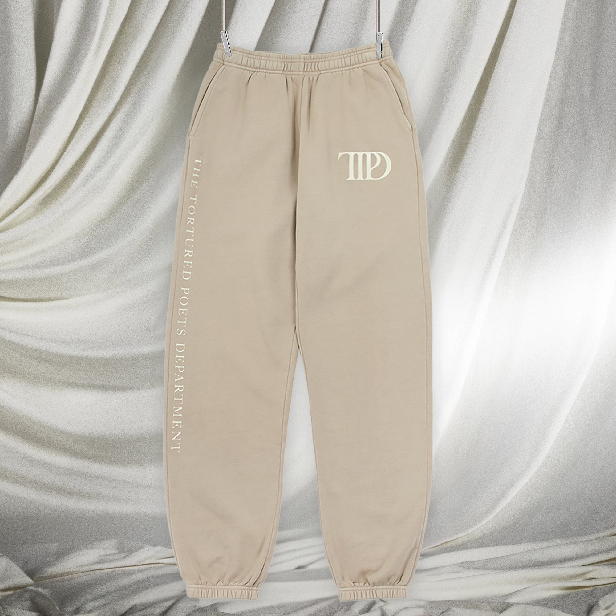 Taylor Swift - The Tortured Poets Department Beige Sweatpants