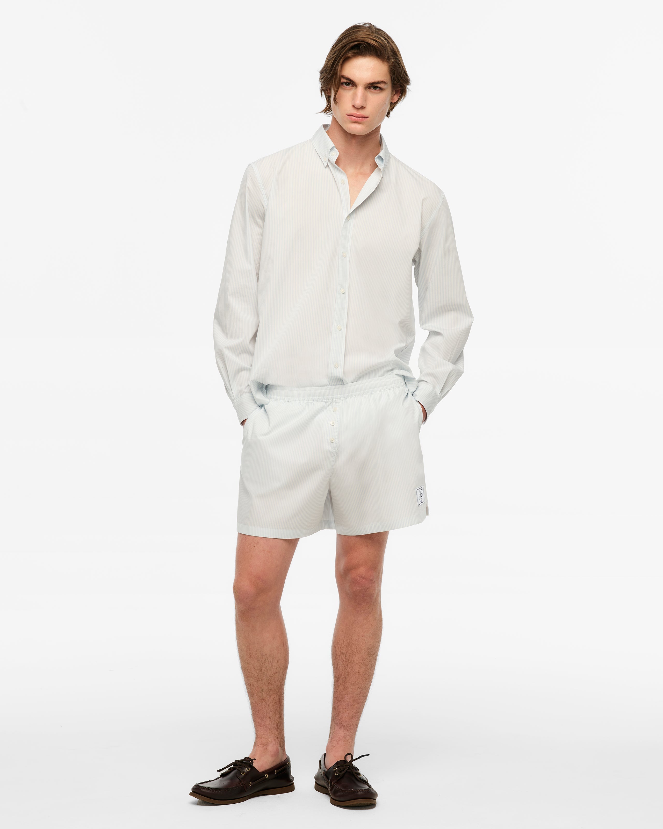 Taylor Swift - 1989 (Taylor’s Version) Blue Stripe Poplin Shorts