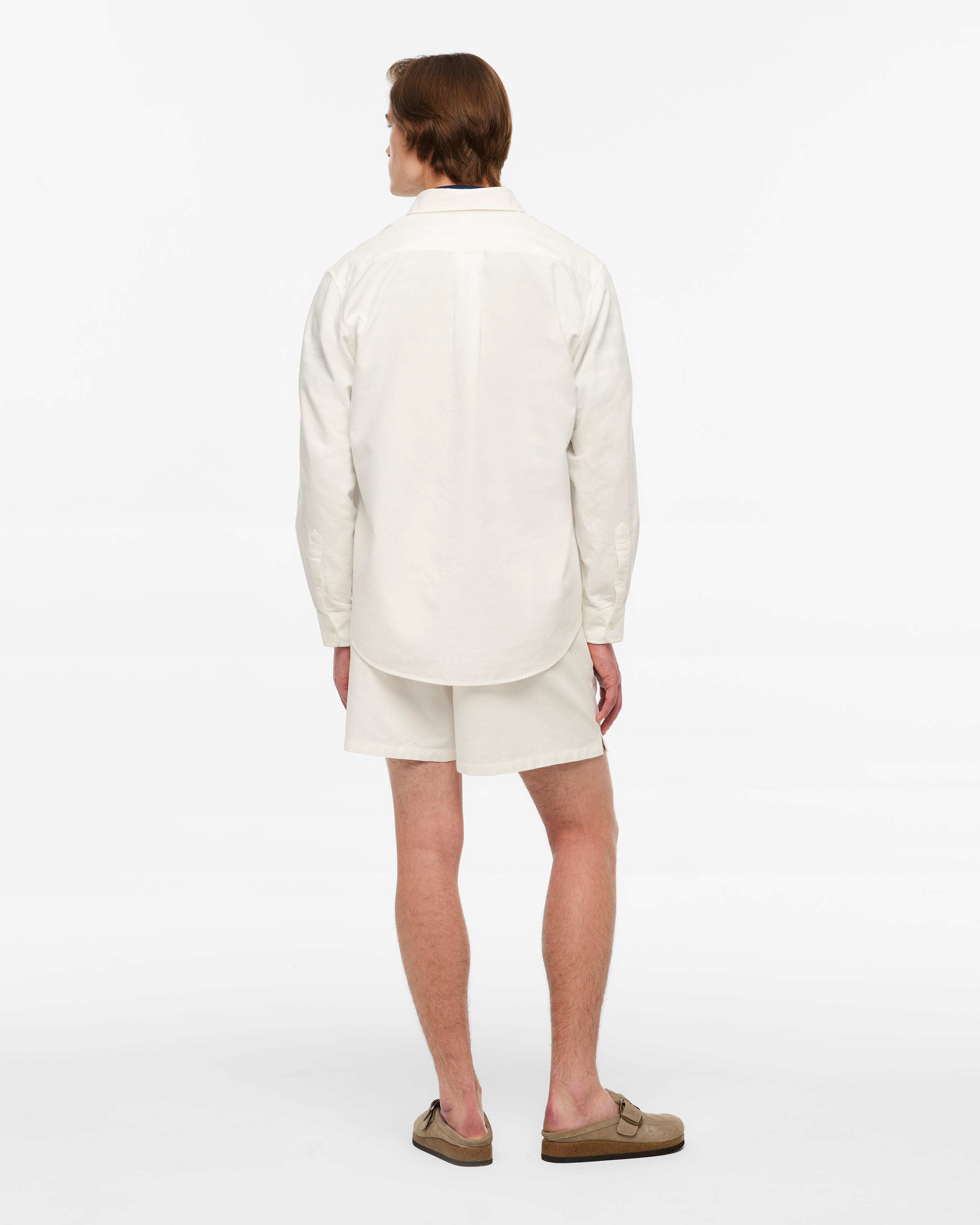 Taylor Swift - TS Crest White Oxford Shorts