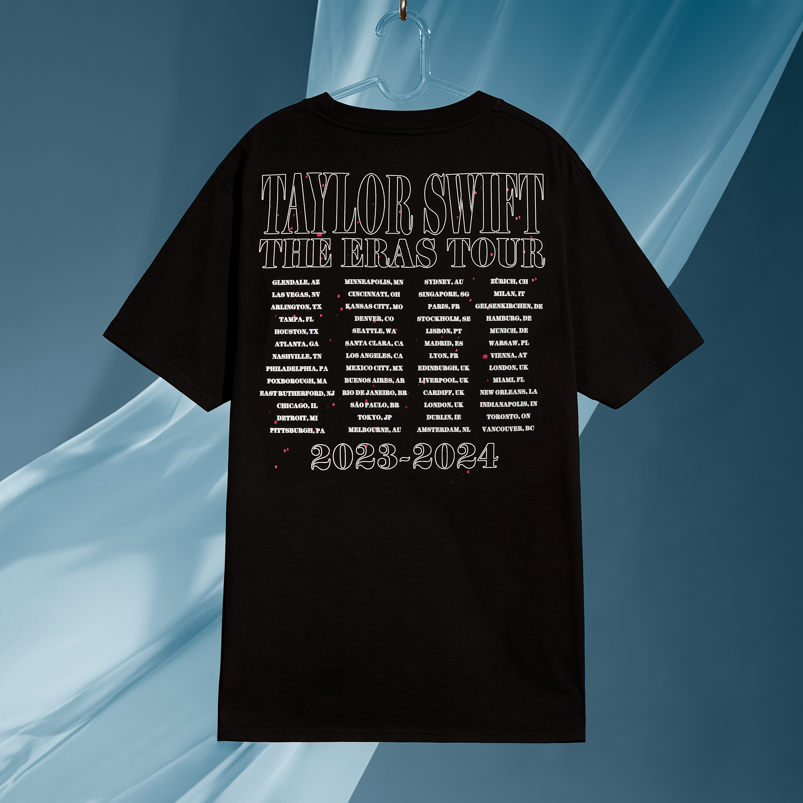 Taylor Swift - Taylor Swift | The Eras Tour 1989 (Taylor's Version) Live Photo Oversized T-Shirt