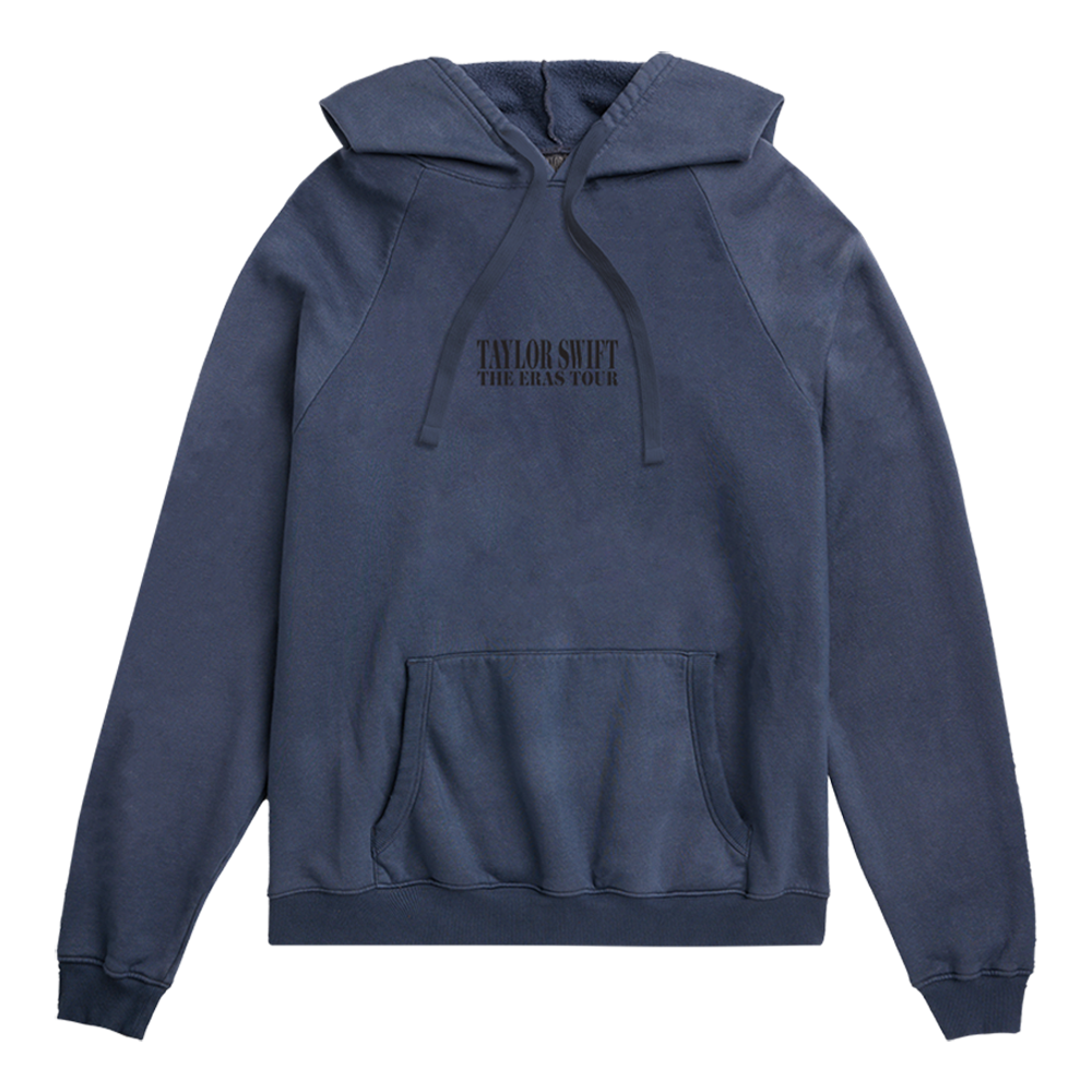 Taylor Swift - Taylor Swift The Eras Tour Washed Blue Grey Hoodie