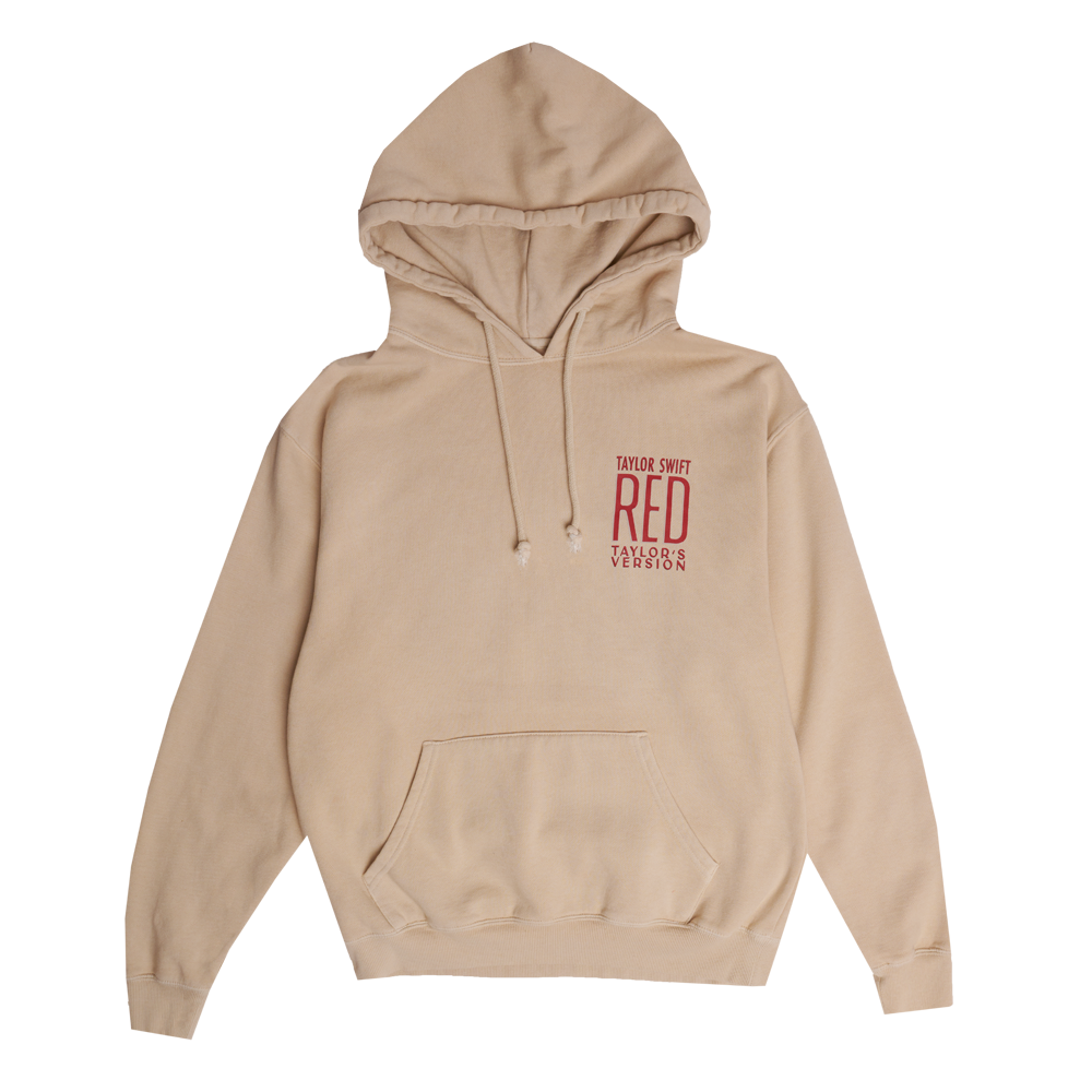 Taylor Swift - Album Cover Beige Hoodie