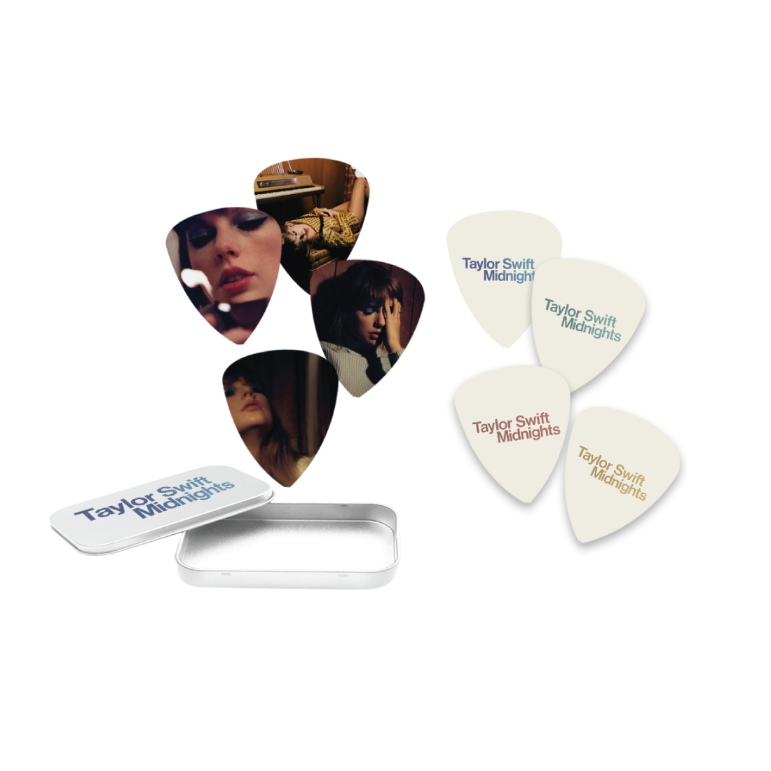 Taylor Swift - Taylor Swift Midnights Guitar Picks + Metal Tin