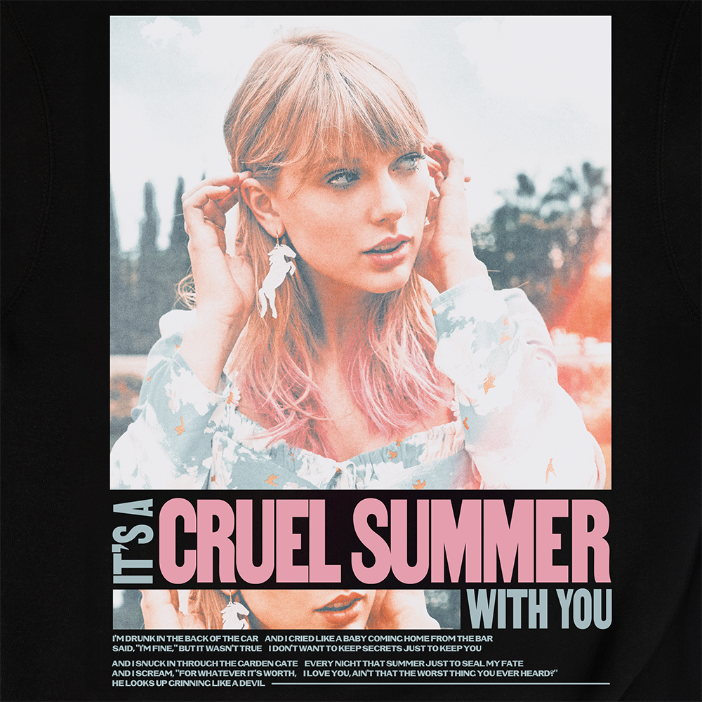 Taylor Swift - It's a Cruel Summer with You Crewneck