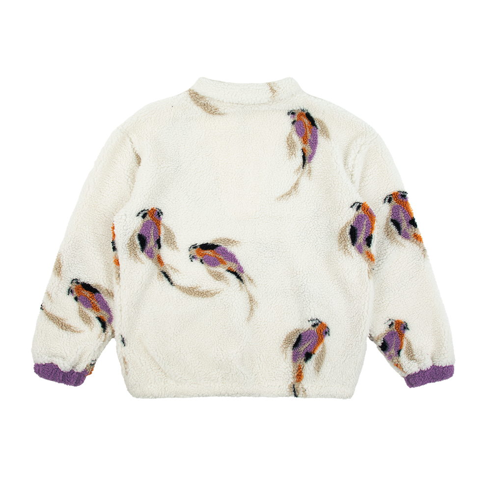Taylor Swift - Koi Fish Quarter Zip Sherpa Pullover