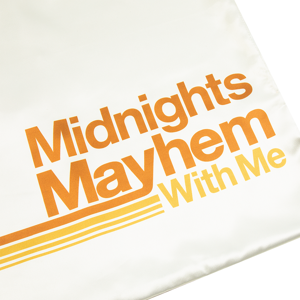 Taylor Swift - Taylor Swift Midnights Mayhem With Me Satin Pillowcase