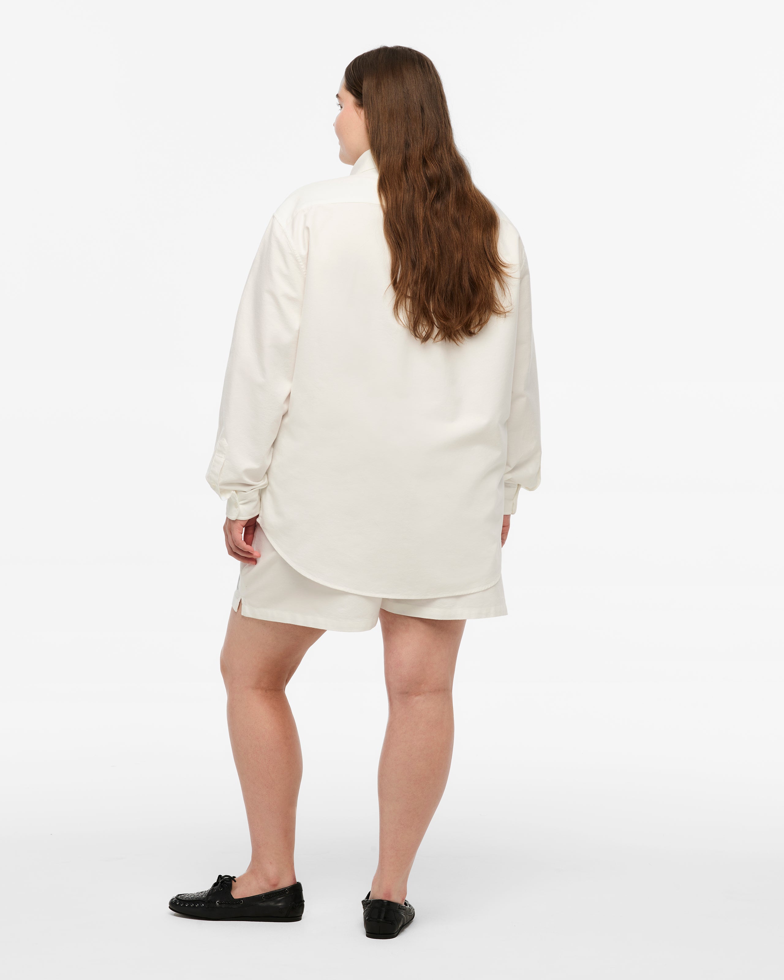 Taylor Swift - TS Crest White Oxford Shorts